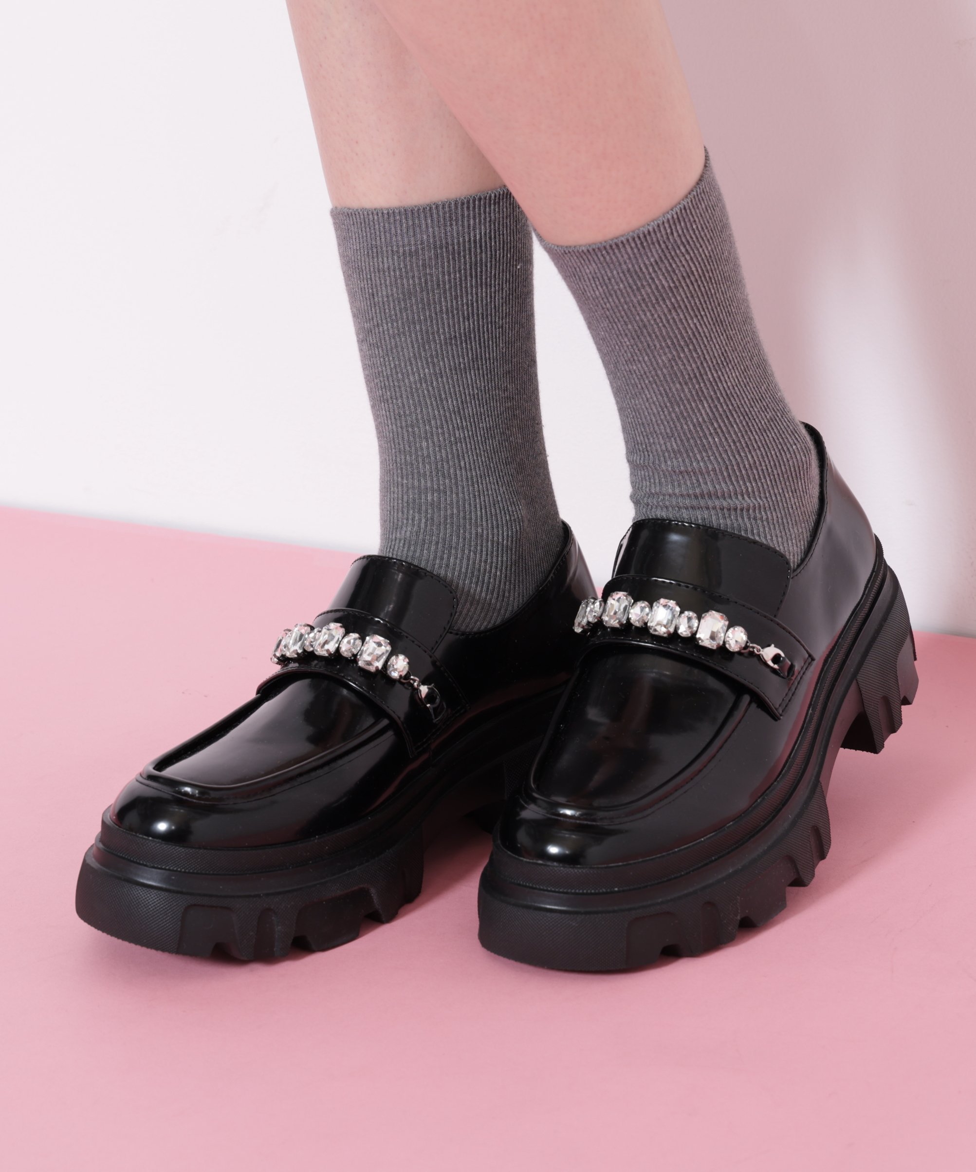 ブラック ハイヒール　ジルスチュアート JILLSTUART shoe ジルスチュアート シュー - レディース