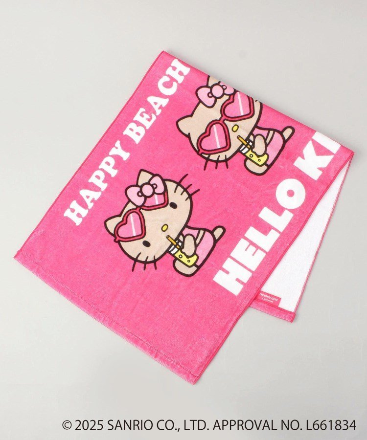 楽天市場】日焼けキティ ハンドタオル ハンカチ ハローキティちゃん