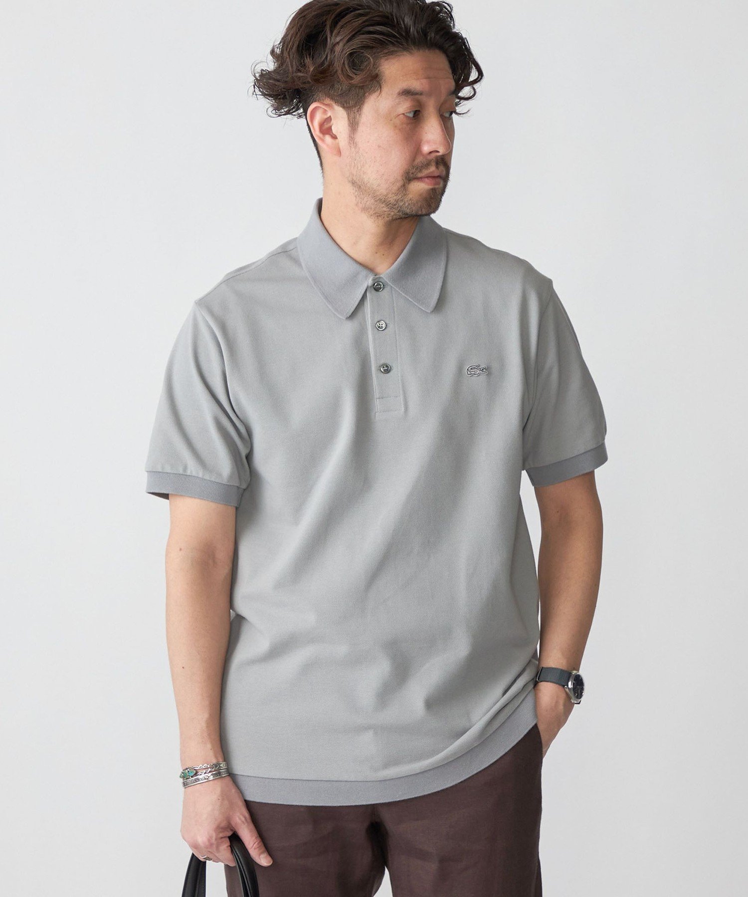 LACOSTE×JOURNAL STANDARD 別注ポロシャツ 楽天市場】【LACOSTE*JS / ラコステ】別注 ヘビーピケポロシャツ