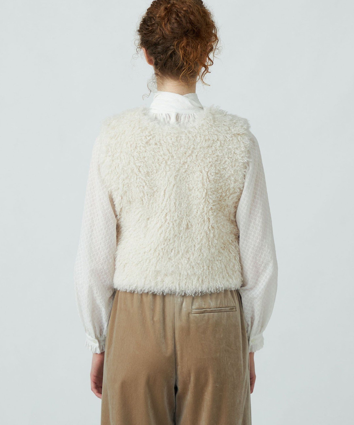 SALE／30%OFF】Ballsey プードルファー Vネックベスト