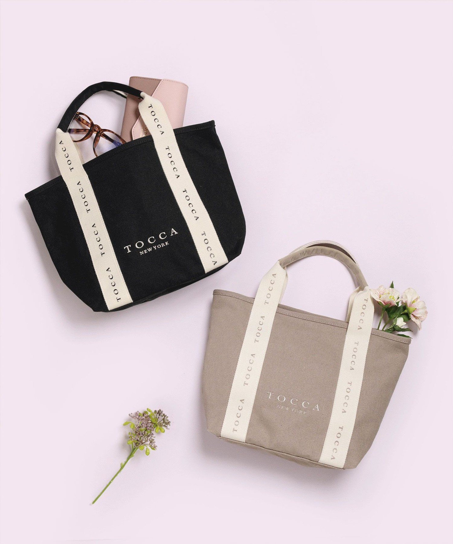 TOCCA 【WEB&一部店舗限定】DANCING TOCCA CANVASTOTE S キャンバス 