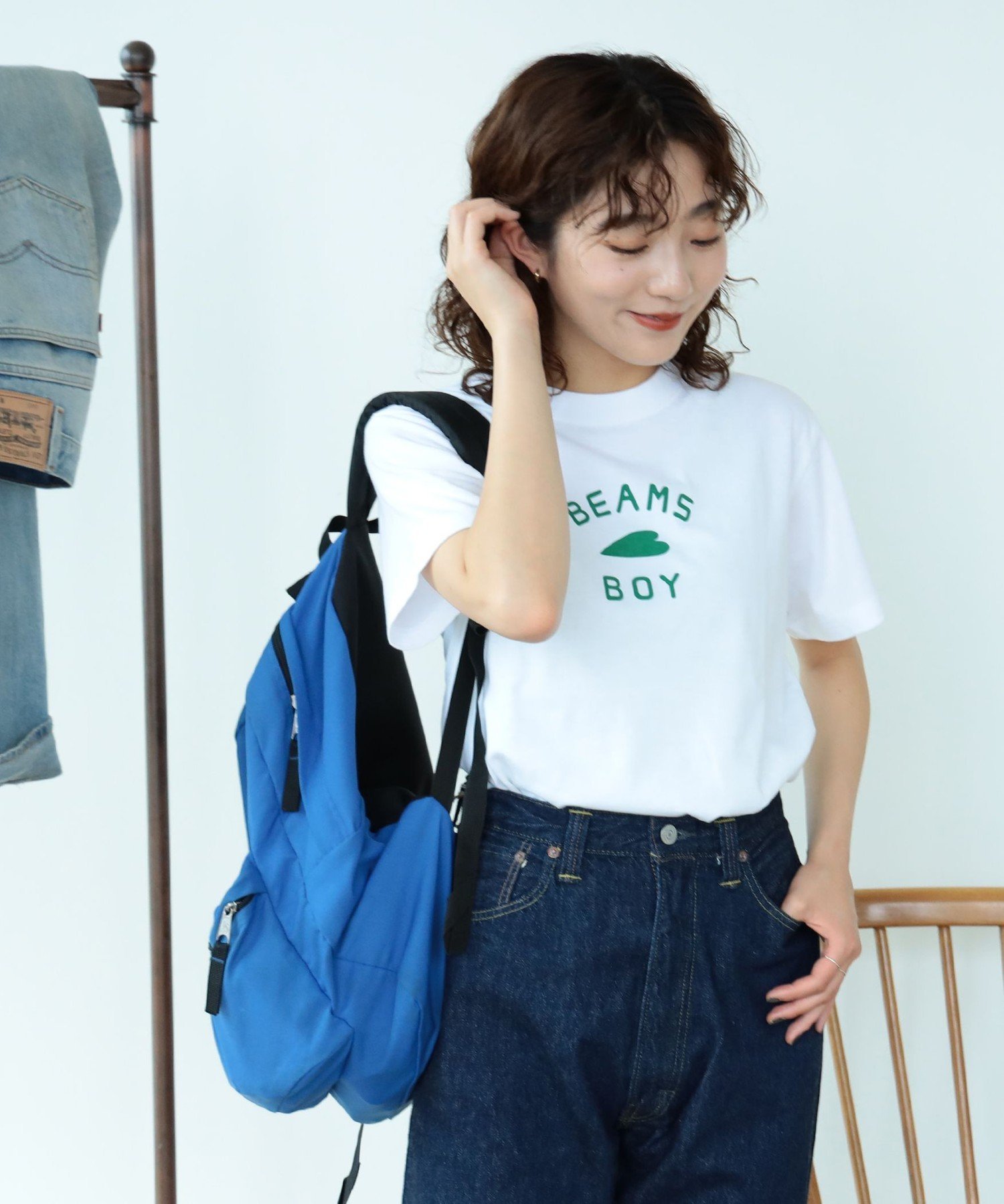 BEAMS BOY 【受注生産商品】BEAMS BOY / HEART ロゴ Tシャツ＜全11色