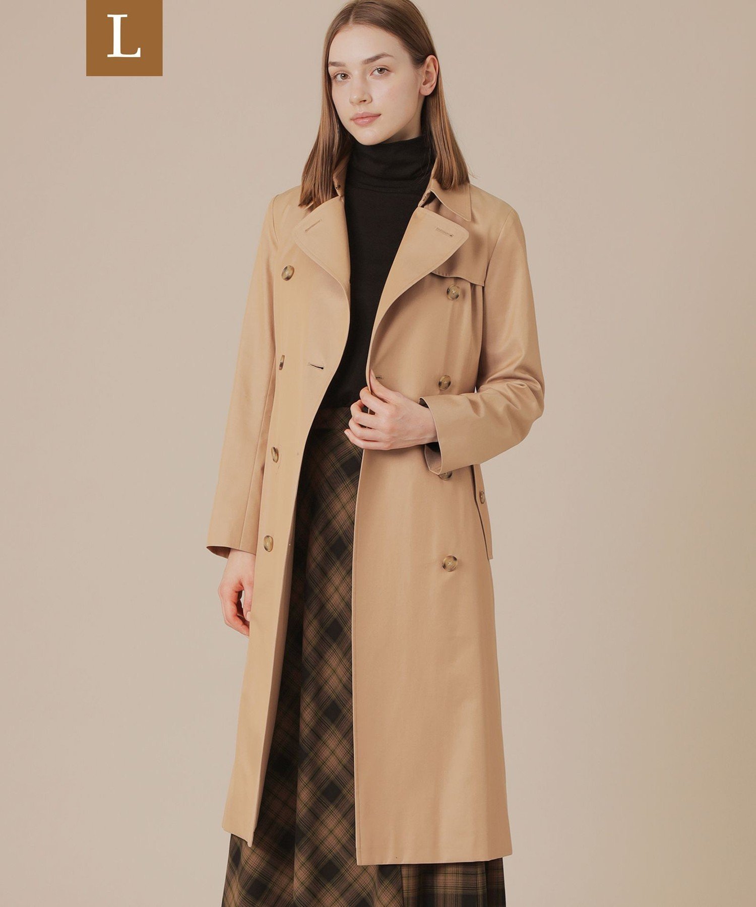 楽天市場】【GABARDINE 19】【LOGIE/ロージー】トレンチコート