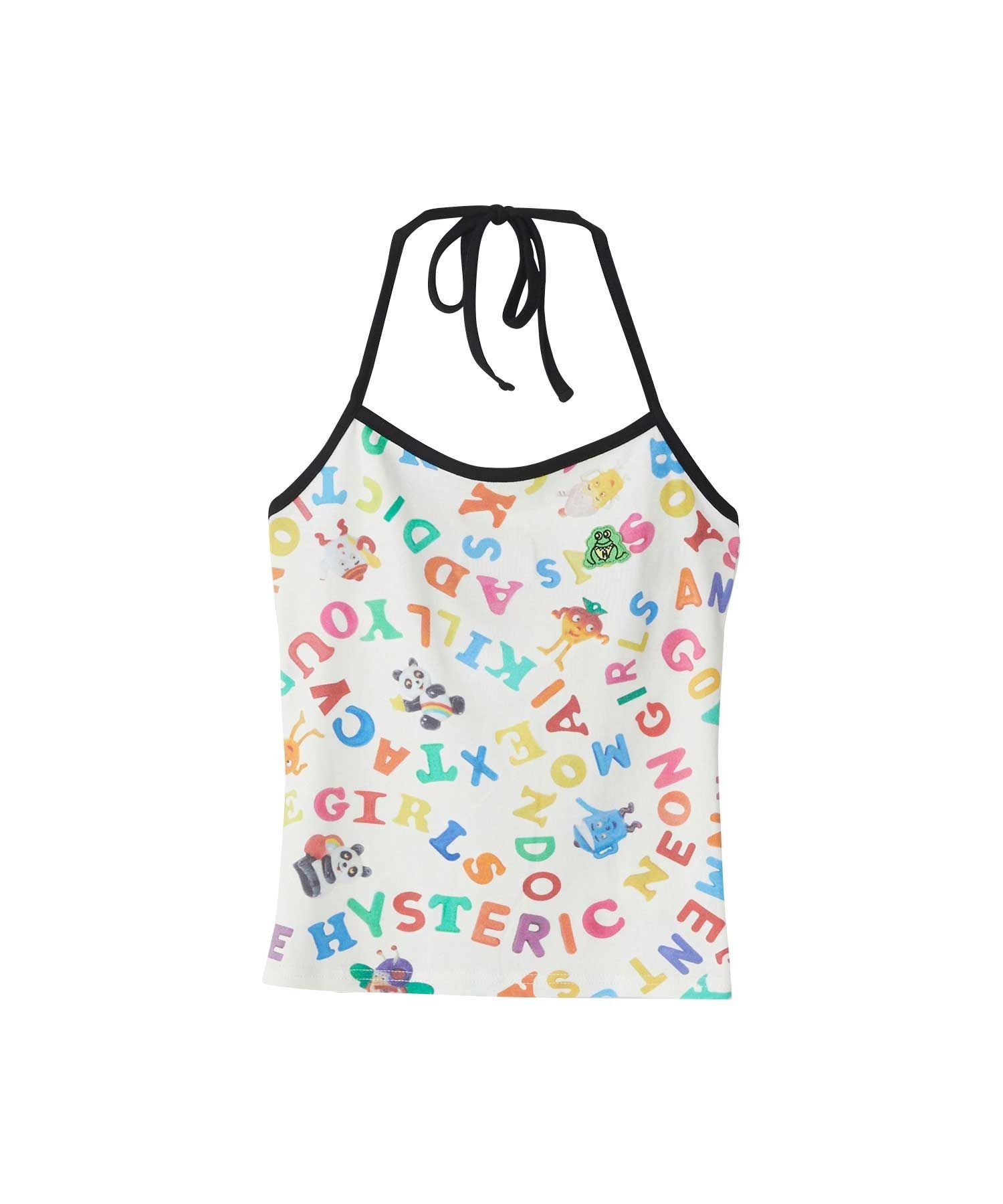 HYSTERIC プリントキャミソール ホワイト HYSTERIC GROCERY キャミソール|HYSTERIC GLAMOUR WOMEN
