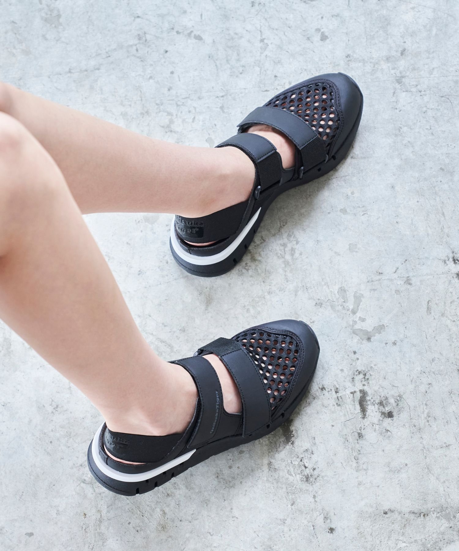 Onitsuka Tiger SANDAL オニツカタイガー サンダル 黒 Onitsuka Tiger REBILAC SANDAL オニツカタイガー シューズ・靴