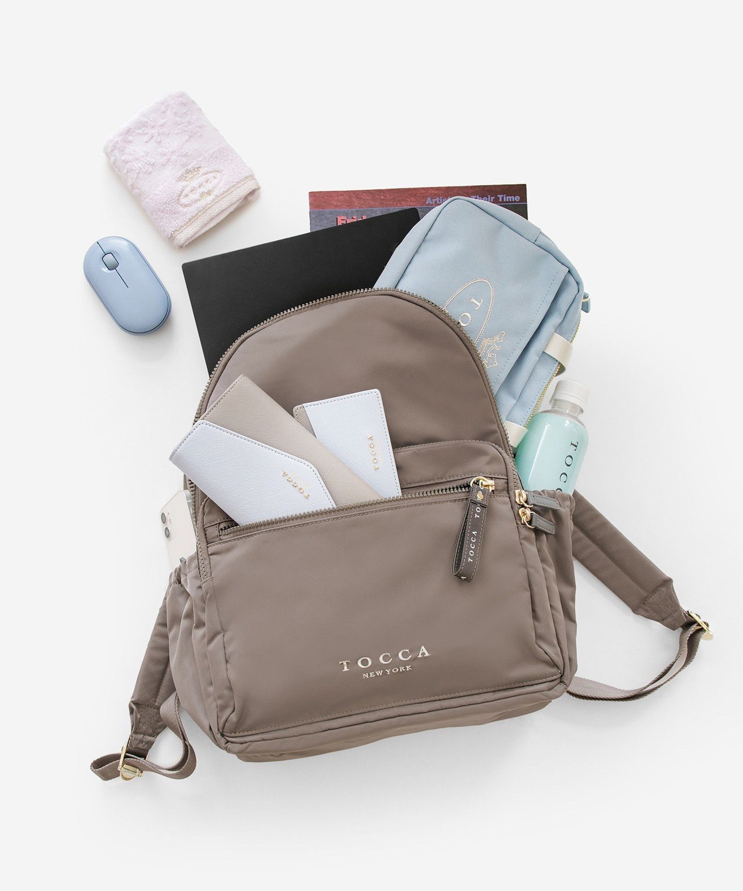 TOCCA 【A4サイズ収納可・WEB&一部店舗限定】CAROVANA BACKPACK 10 