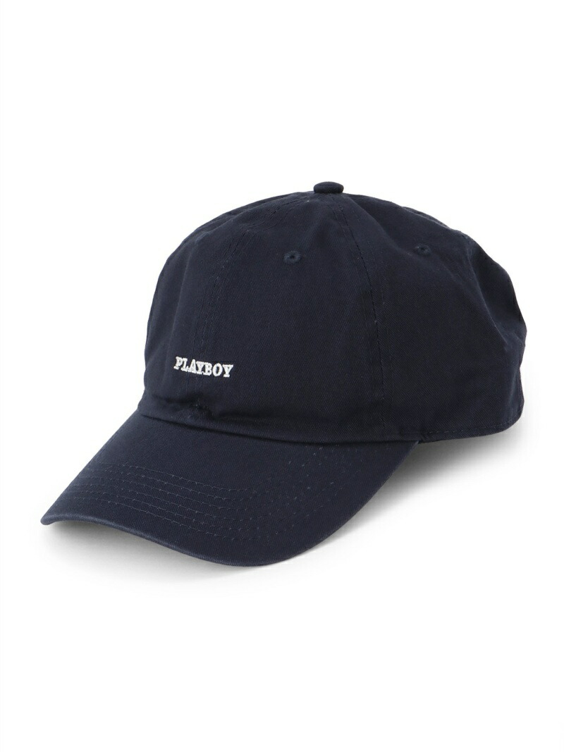 楽天市場】【CAP】PLAYBOY 帽子 ロゴ刺繍 キャップ ローキャップ