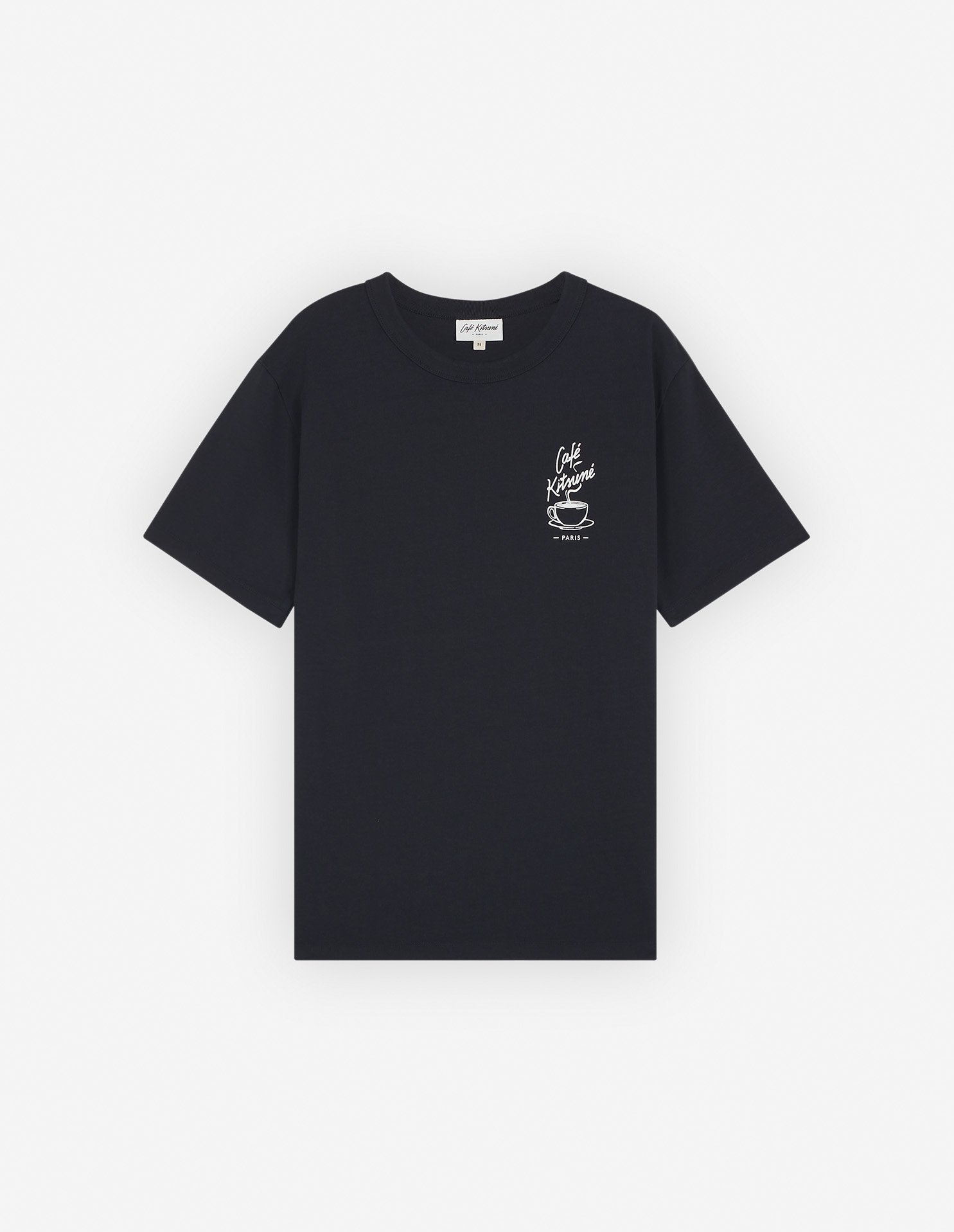 トップス MAISON KITSUNE TEE-SHIRT MAISON KITSUNE PARIS EMBROIDERY RELAXED TEE-SHIRT | Maison