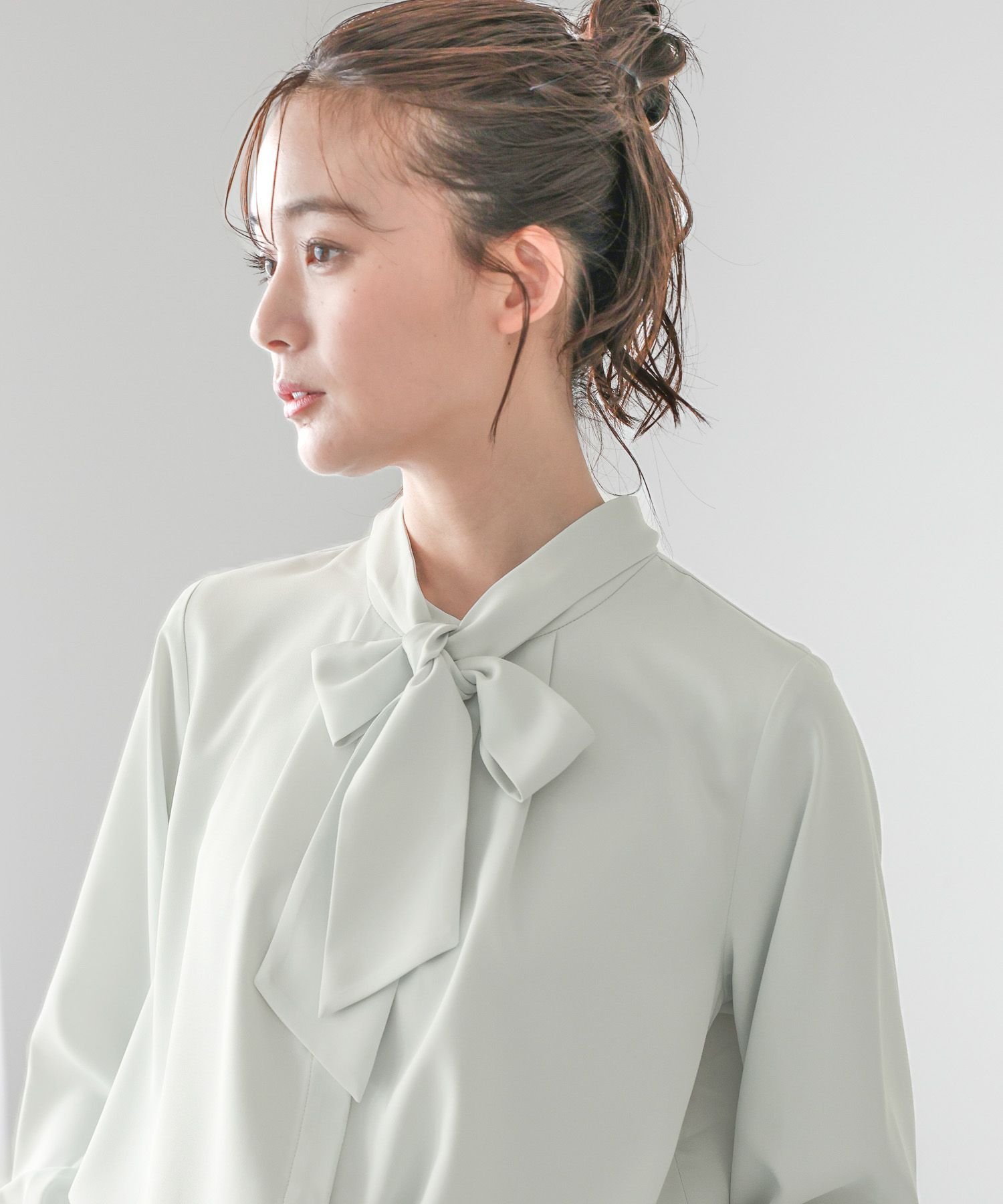 楽天市場】【SALE／10%OFF】ボウタイリボンブラウス PROPORTION