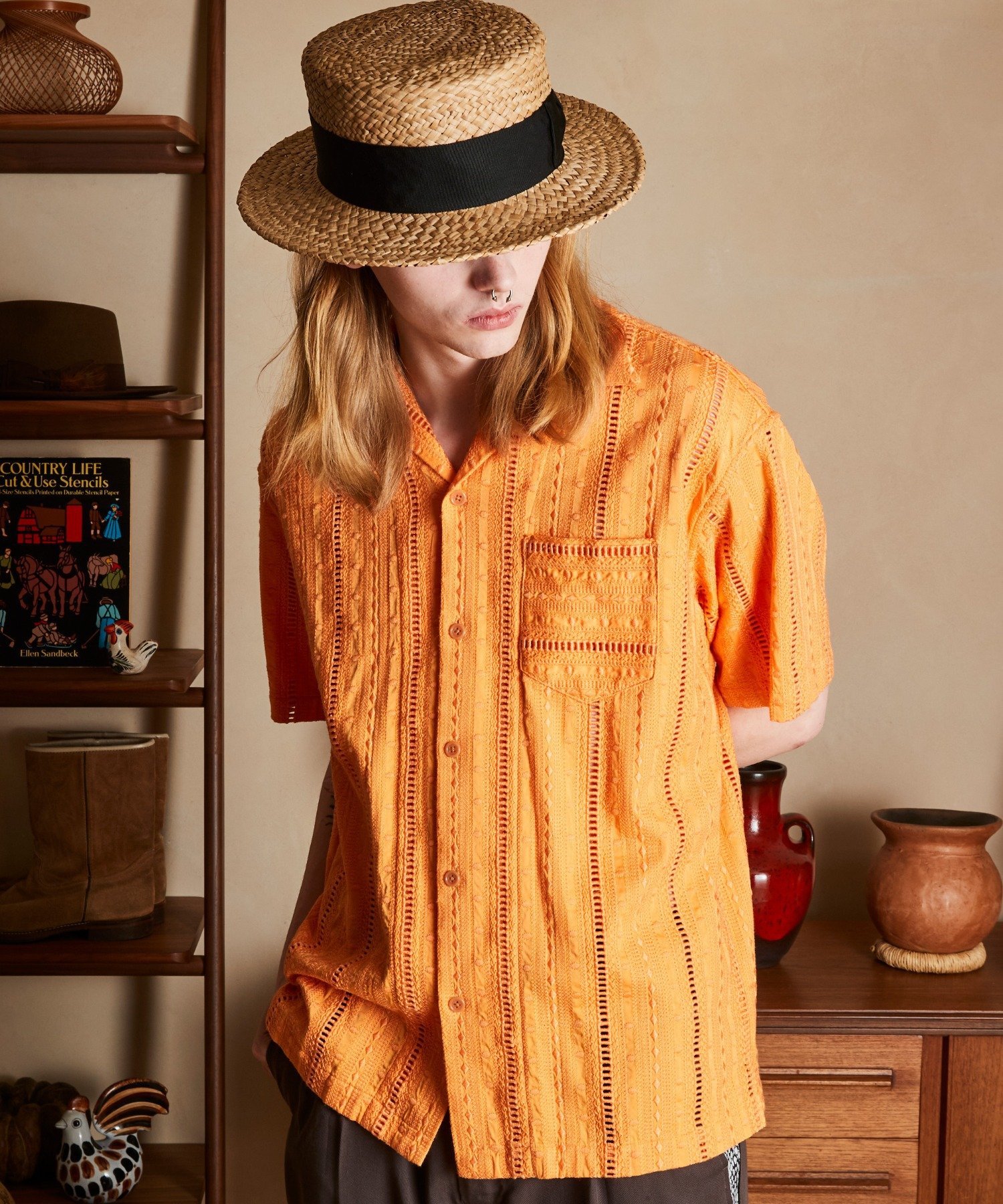 schott レーヨンシャツ　M 値下げあり Schott N.Y.C シャツ x G.F/ショット×ゴッドファーザー/RAYON