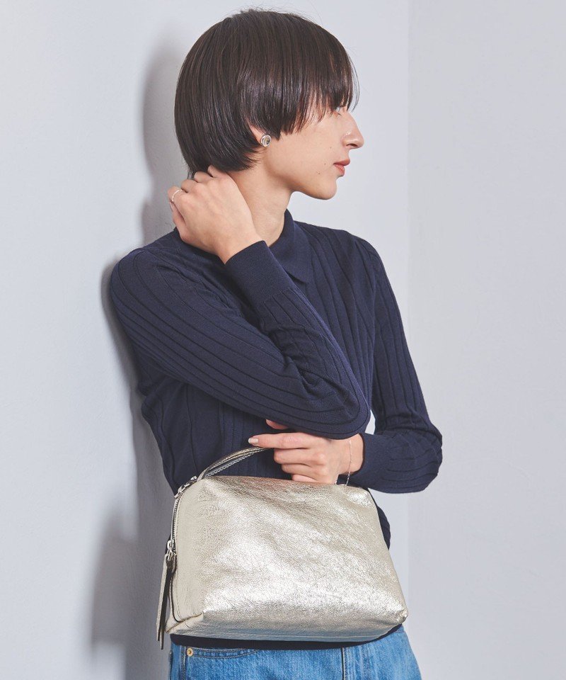 UNITED ARROWS ＜GIANNI CHIARINI＞ALIFA MET バッグ M ユナイテッド