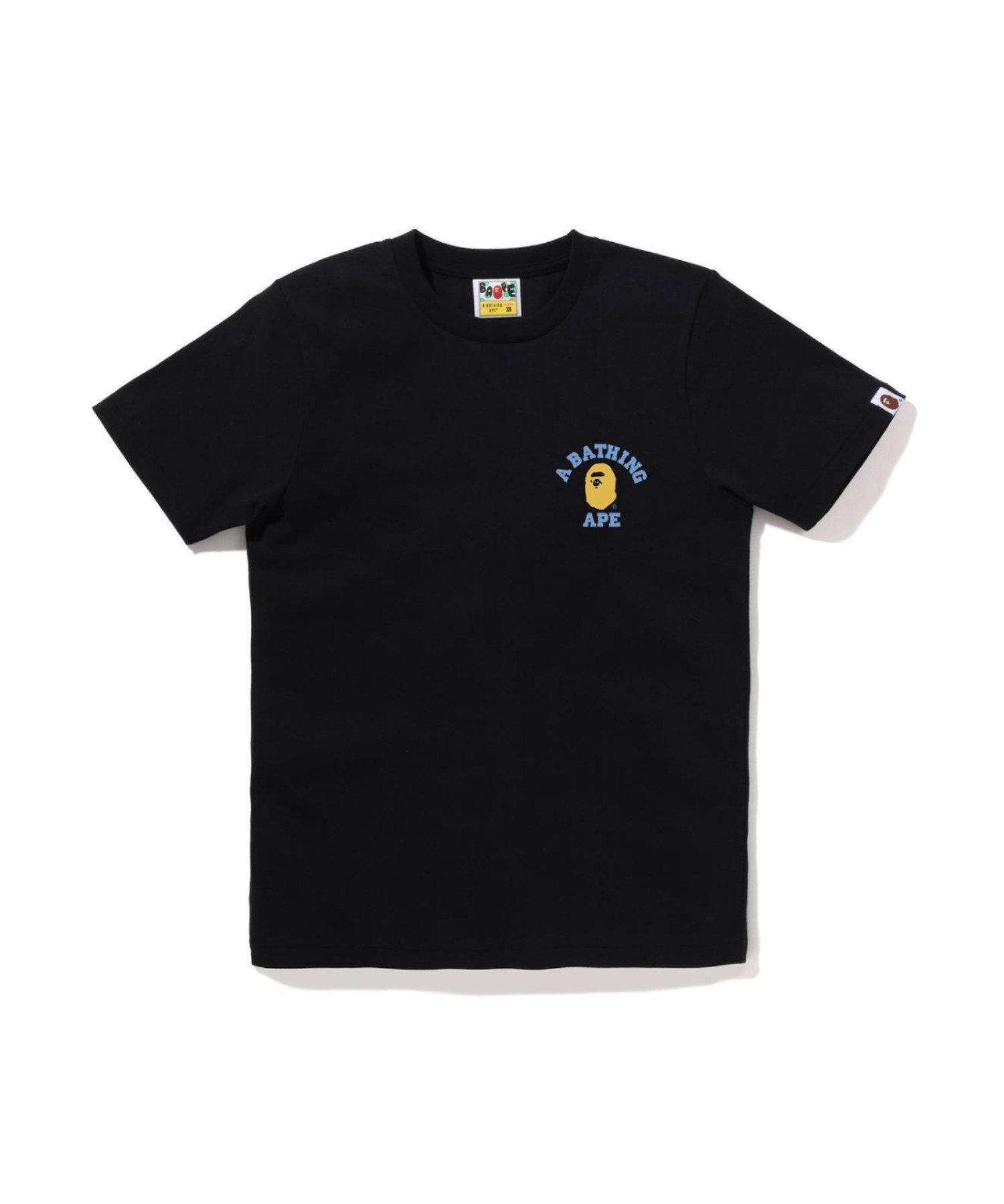 A BATHING APE フットボールシャツ ネイビー BAPE®︎ FOOTBALL JERSEY | bape.com