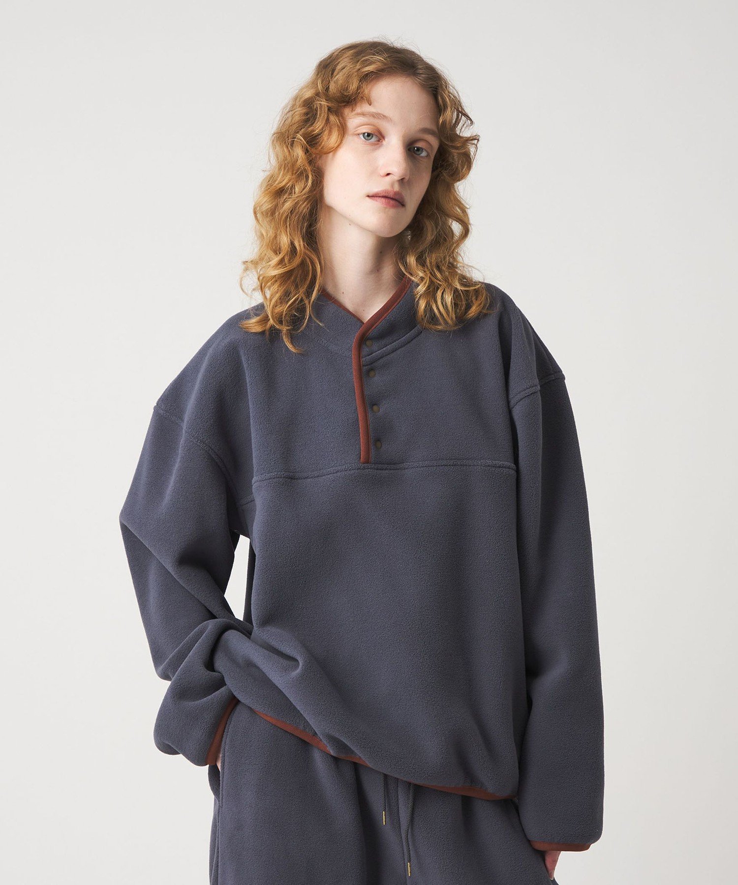 楽天市場】＜6(ROKU)＞シャギー スキッパー プルオーバー 6(ROKU