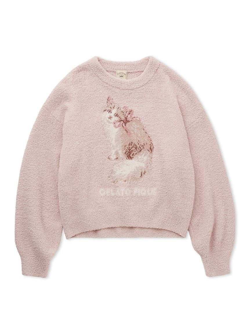 SALE／30%OFF】gelato pique ベビモコCATジャガードプルオーバー