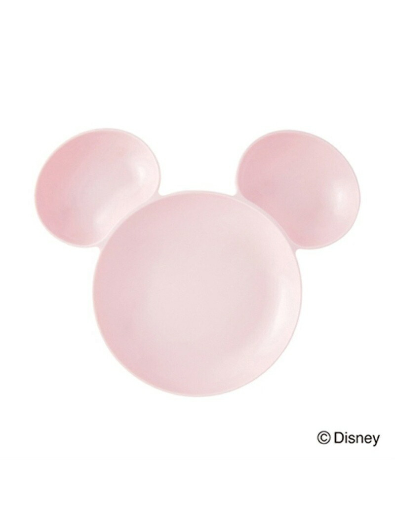 Francfranc ディズニー ミッキー メラミンセパレートプレート フランフラン 食器・調理器具・キッチン用品 その他の食器・調理器具・キッチン用品 ピンク画像