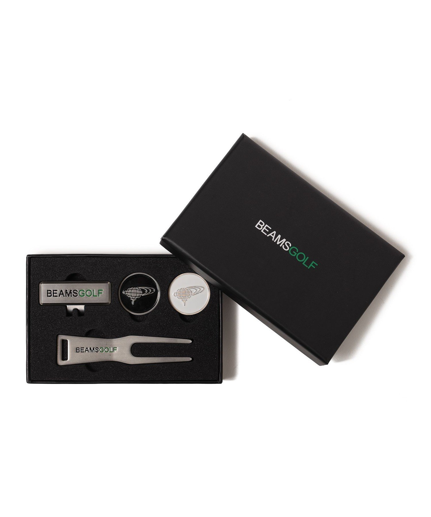 Audi純正 ゴルフ マーカー フォークセット フォーリングス 専用ボックス入り AUDI 純正 即日発送 \u003cbr\u003eゴルフ マーカー フォーク セット フォー