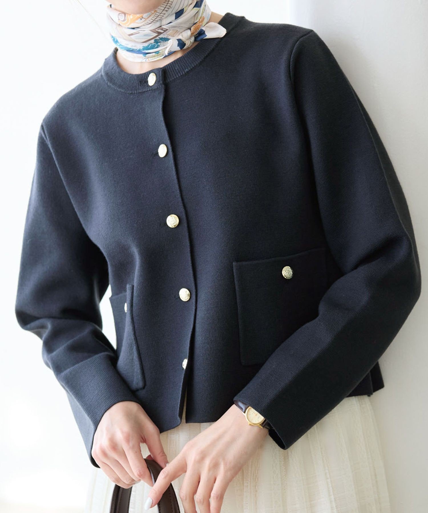 楽天市場】【SALE／80%OFF】ツイードニットカーディガン BEAUTY&YOUTH