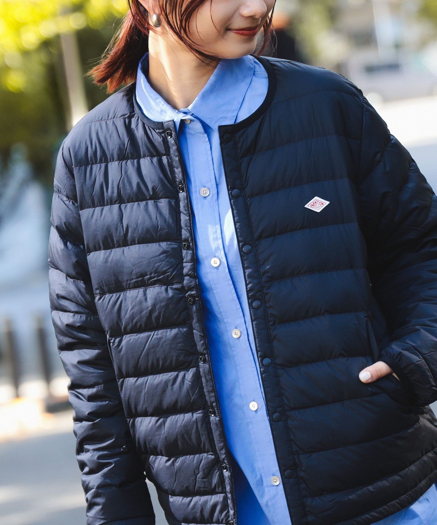 楽天市場】DANTON (ダントン)インナーダウンジャケット JD-8748サイズ