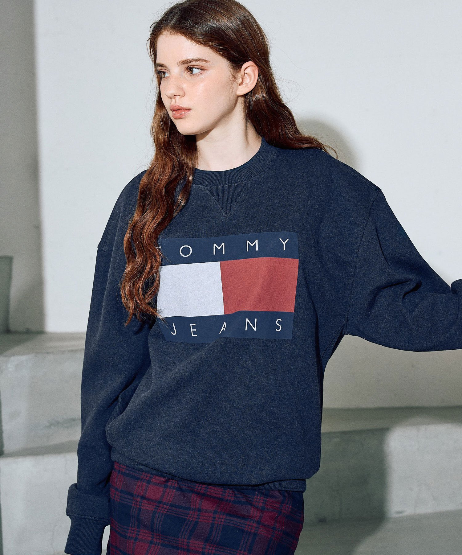 JEANS トミージーンズ レディーストレーナー DW18623 オフホワイト HILFIGER DENIM TOMMY JEANS トミージーンズ レディース