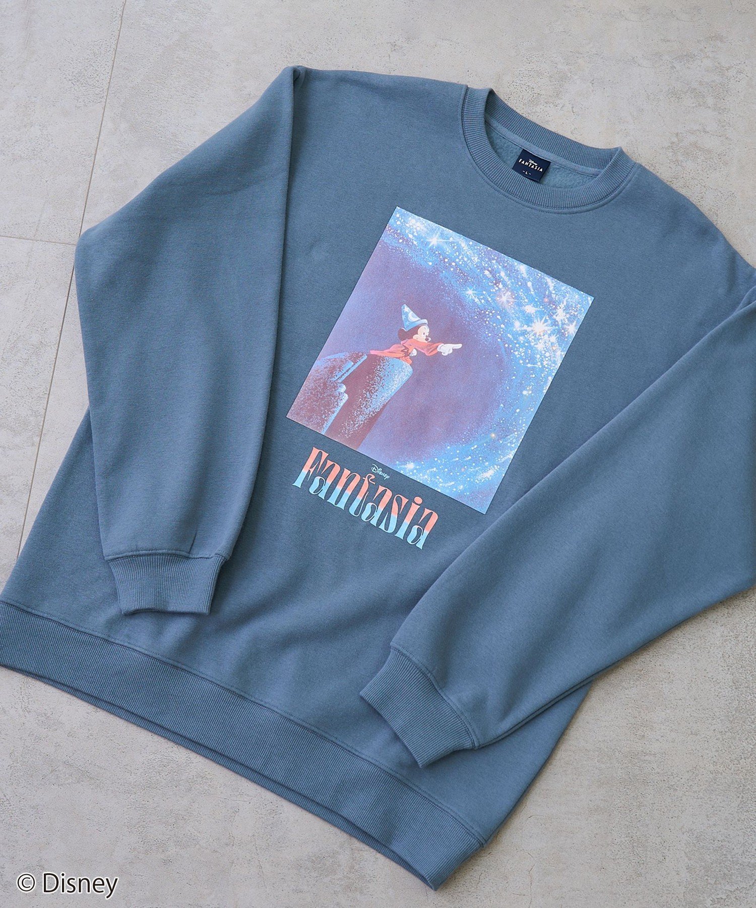 【SALE／28%OFF】coen 『FANTASIA(ファンタジア)』ヴィンテージライクスウェット コーエン トップス スウェット・トレーナー ホワイト グレー画像