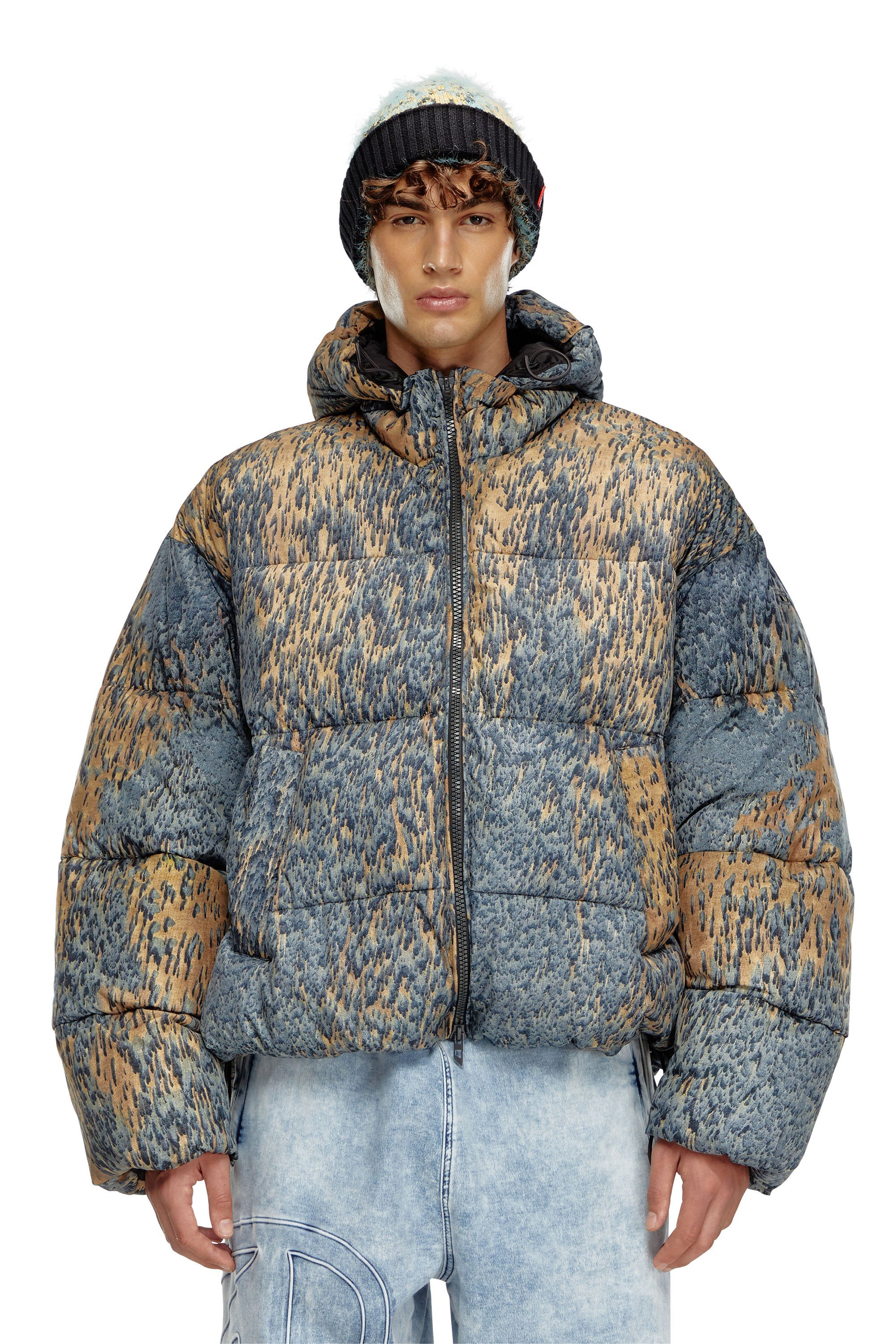 DIESEL/ディーゼル フーディーパディングジャケットブルゾン DIESEL KIDS（ディーゼルキッズ）の「DIESEL（ディーゼル）Baby