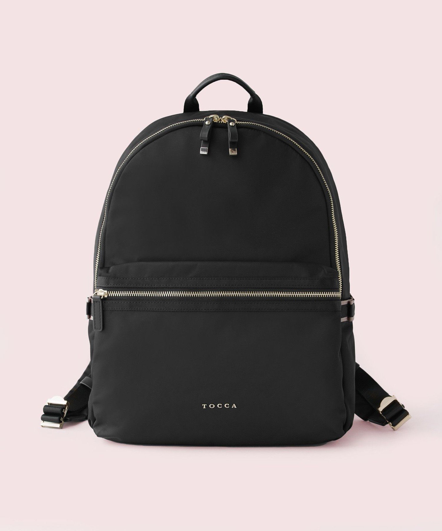 TOCCA 【A4サイズ対応・PCポケット付き】SIDE RIBBON BACKPACK バック 