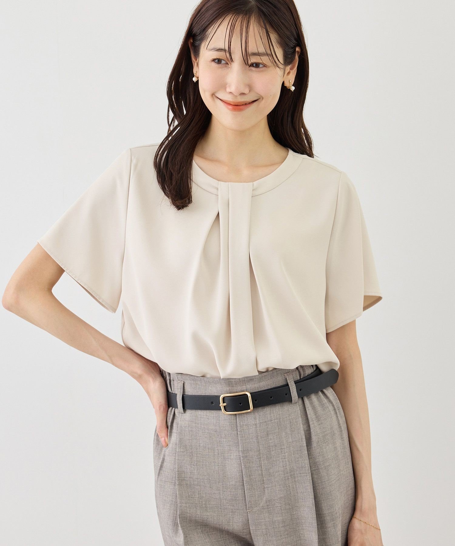 MAISON SPECIAL キルティングペプラムトップ メゾンスペシャル