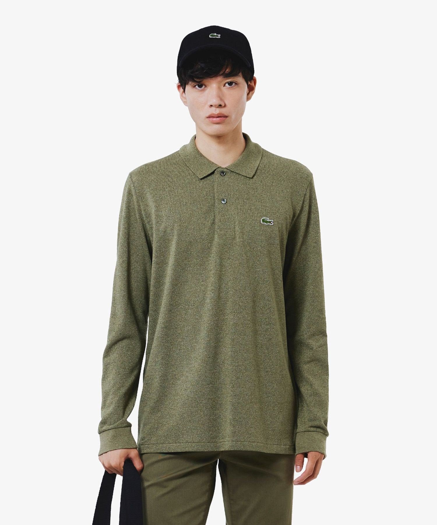 楽天市場】ラコステ オーガニックコットン ロングスリーブ ポロシャツ