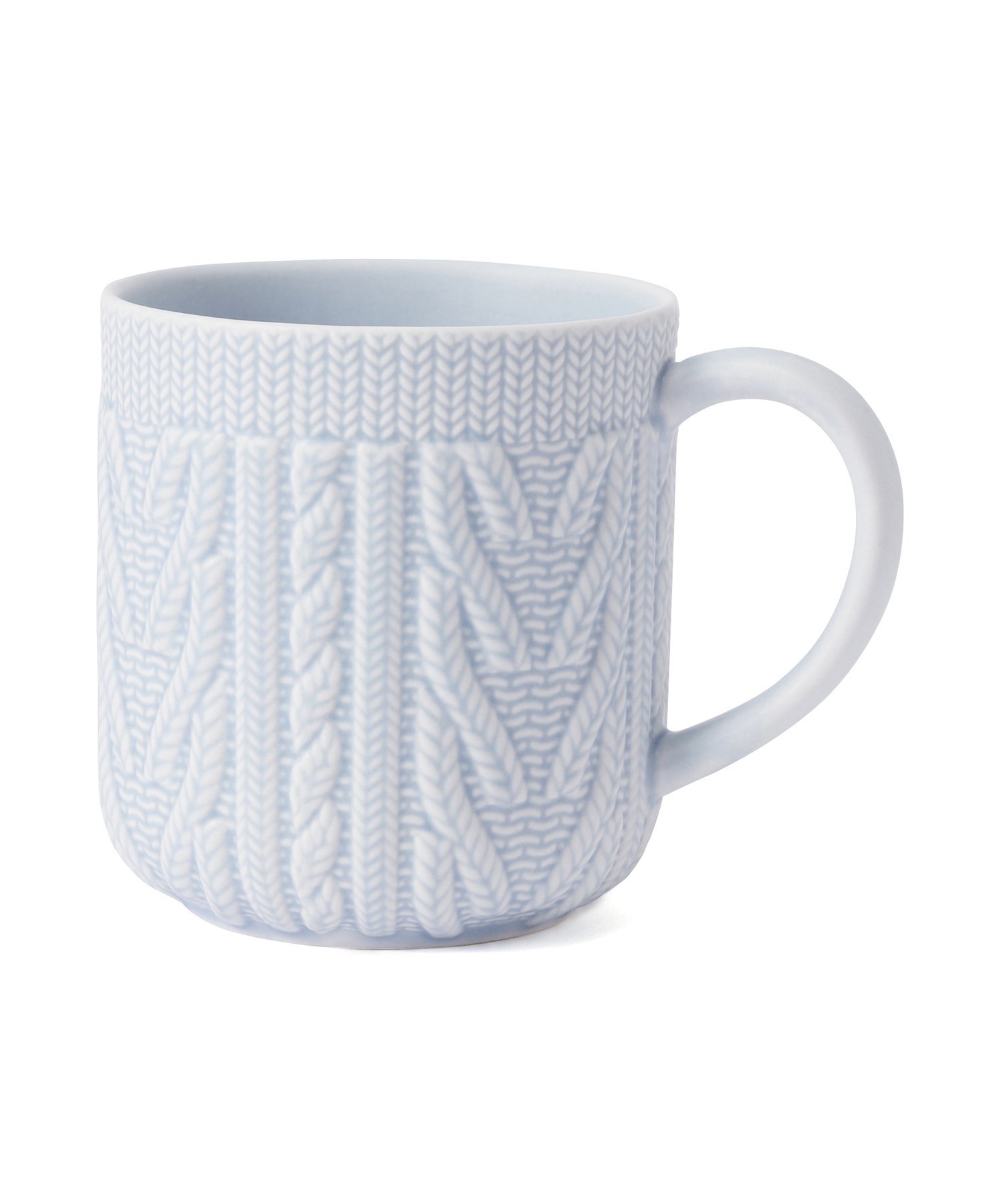 Francfranc フランフラン　クウィントペンダントランプニット 楽天市場】Francfranc ニットマグ ブルー フランフラン 食器・調理器具