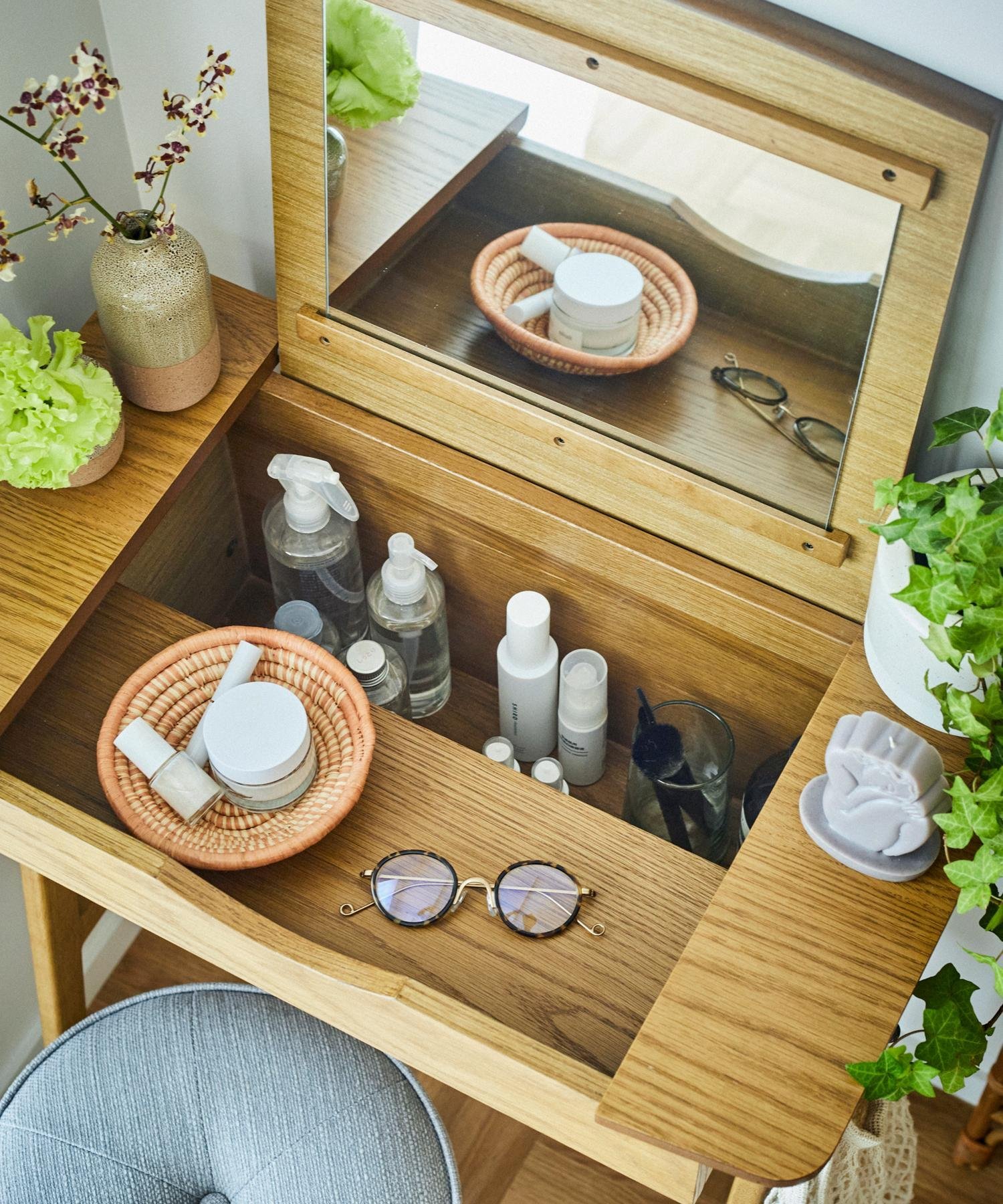 studio CLIP テーパードレッサー&スツール スタディオクリップ