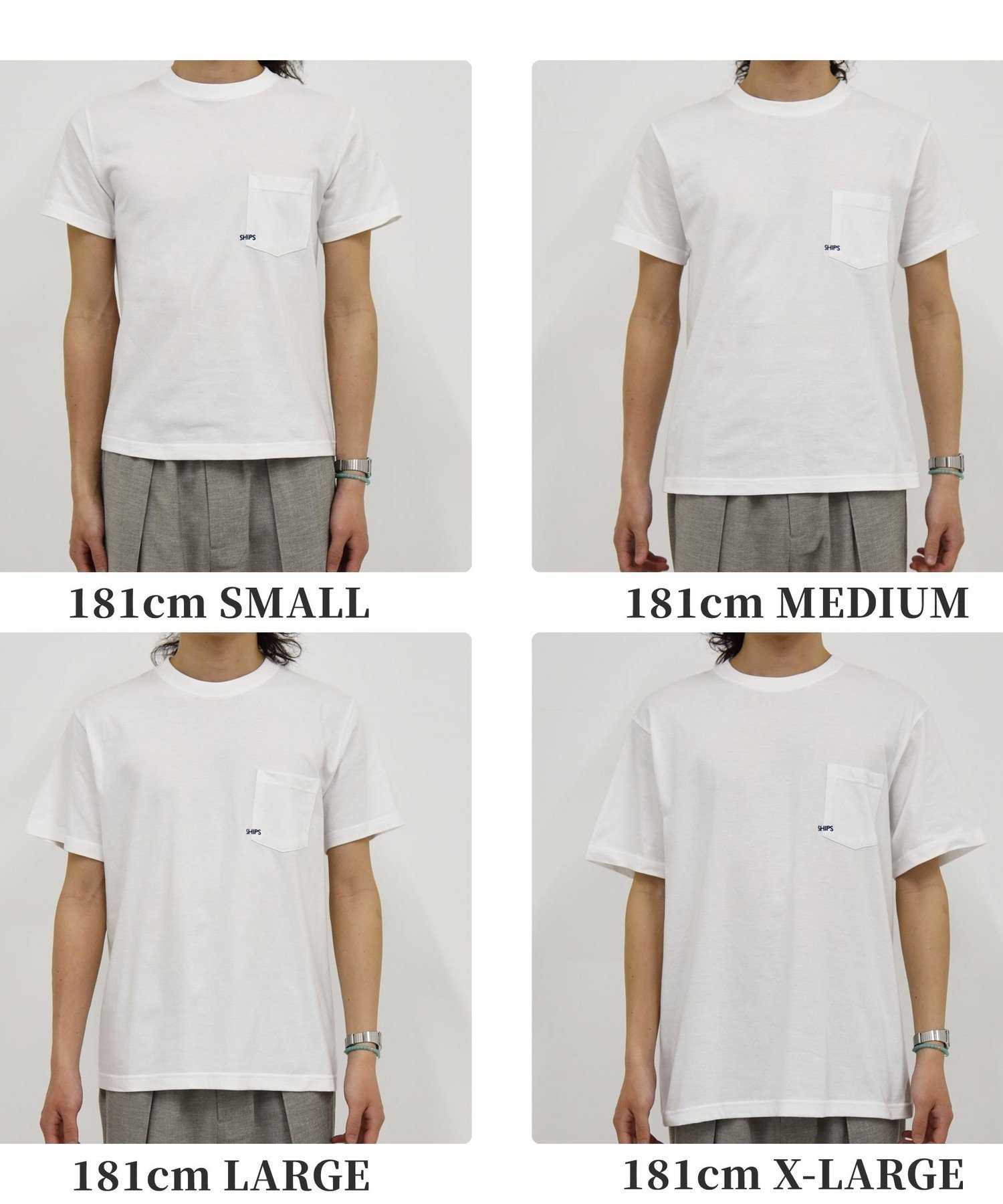 SHIPS MEN 【WEB限定】SHIPS: マイクロ SHIPSロゴ ポケット Tシャツ 