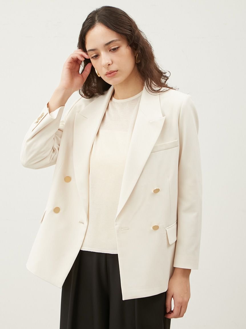 ミラオーウェン ブレザー 値下げ中 Amazon | [ミラオーウェン] 金釦オーバーサイズダブルブレスト