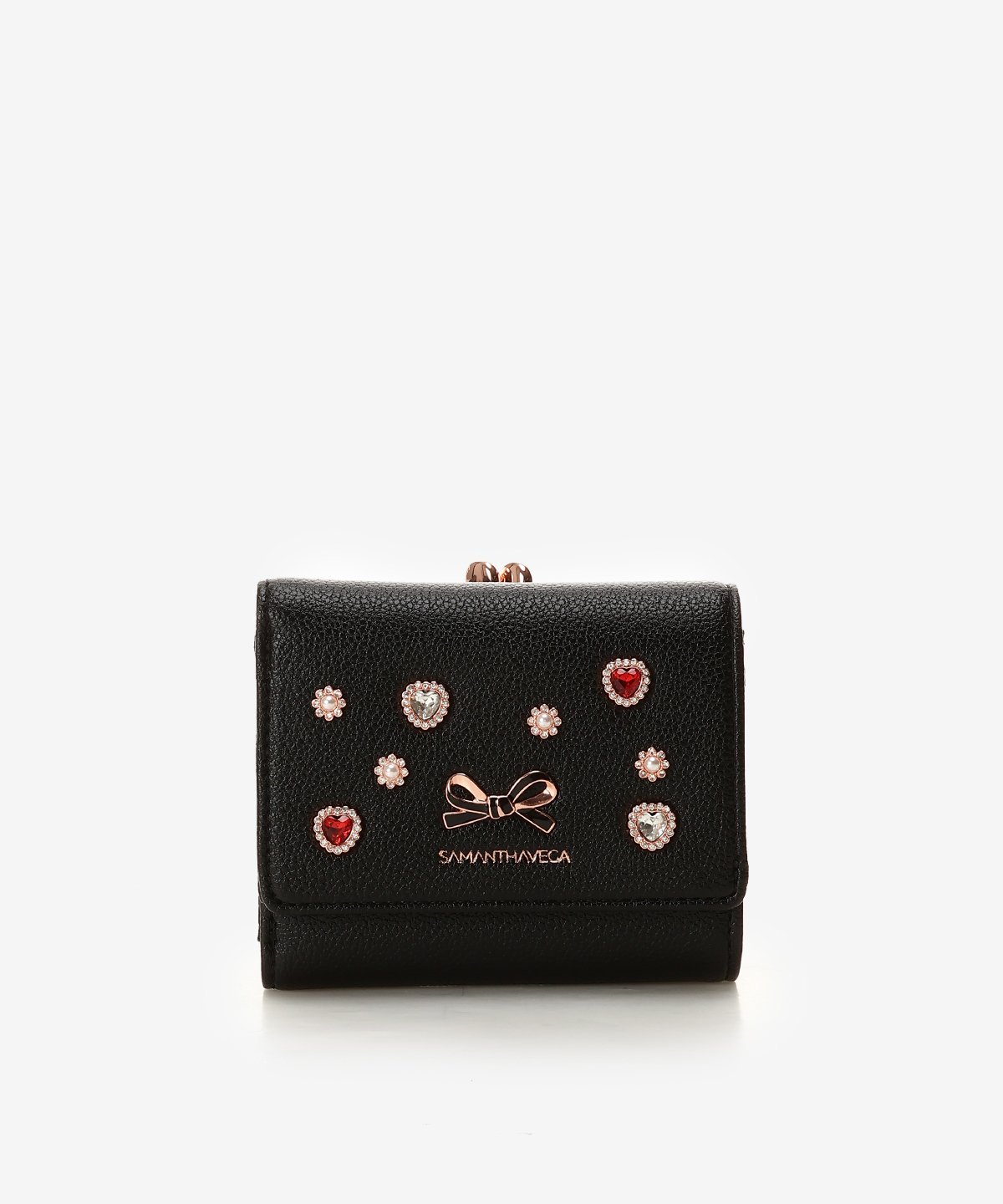 楽天市場】ハートビジューグラデーション折財布 SAMANTHAVEGA