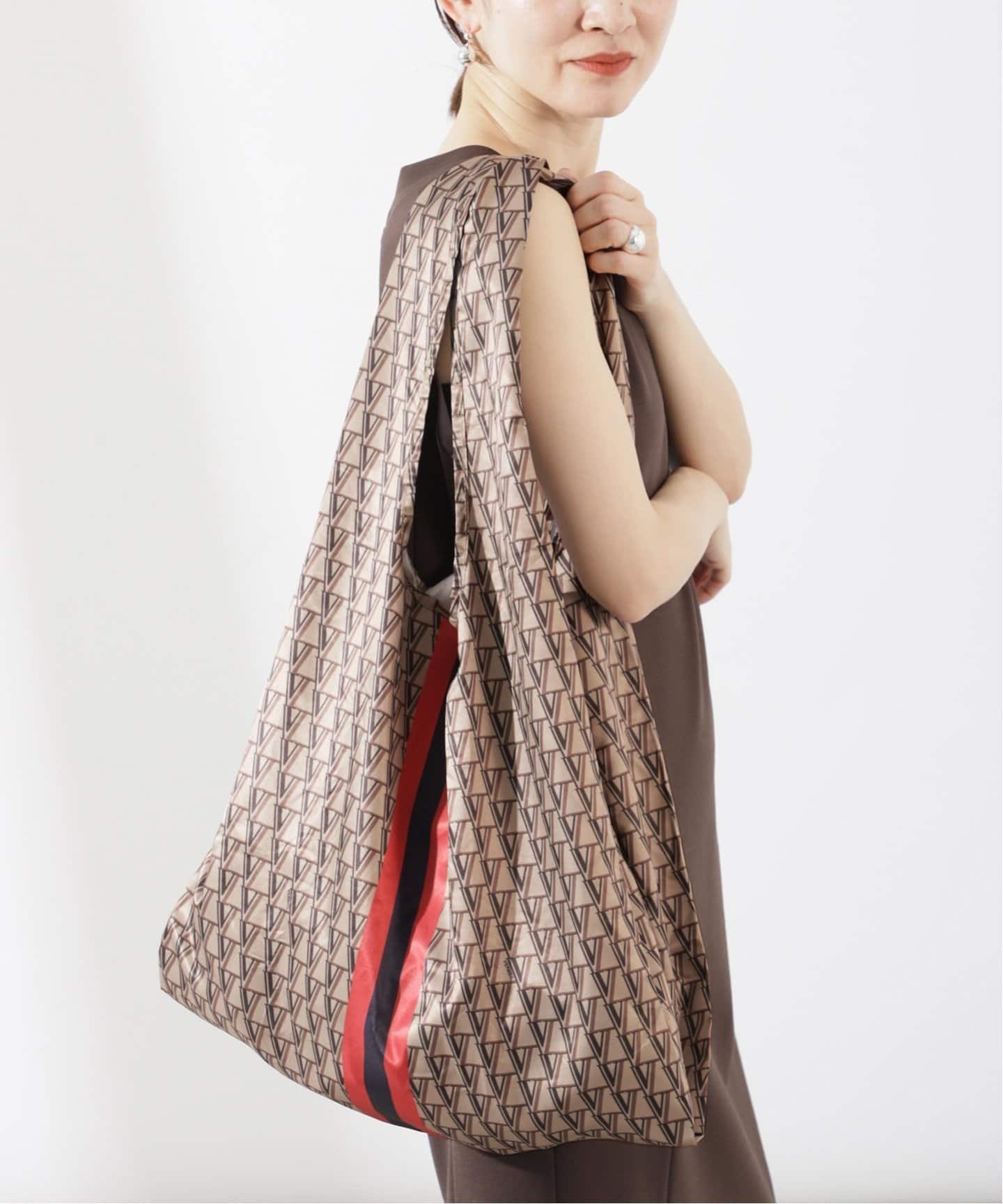 VERMEIL par ienaのエコバッグlargeサイズ VERMEIL par iena 《追加》VERMEIL モノグラムエコバッグLarge