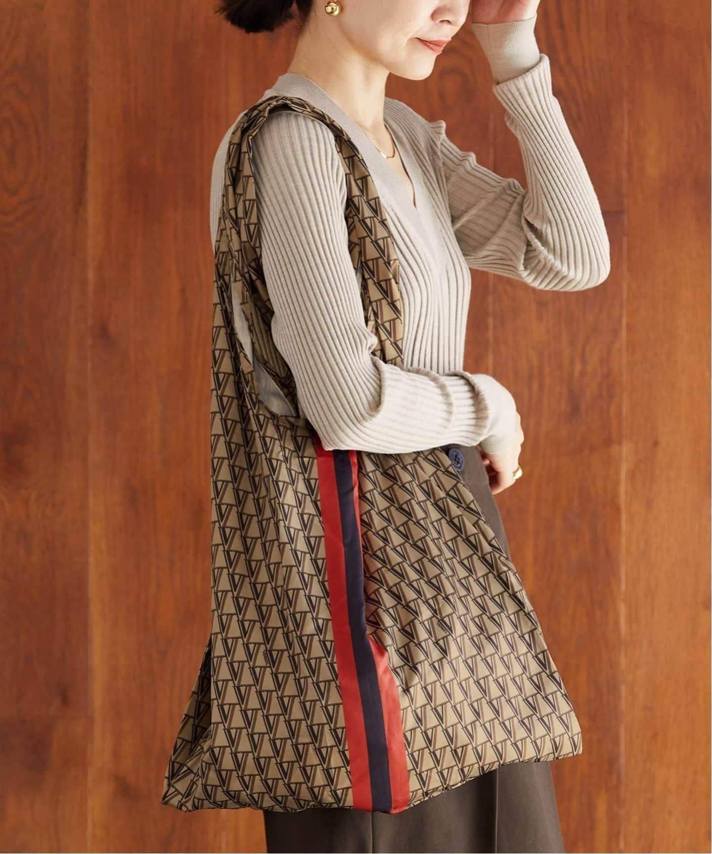 VERMEIL par iena 《追加》VERMEIL モノグラムエコバッグLarge