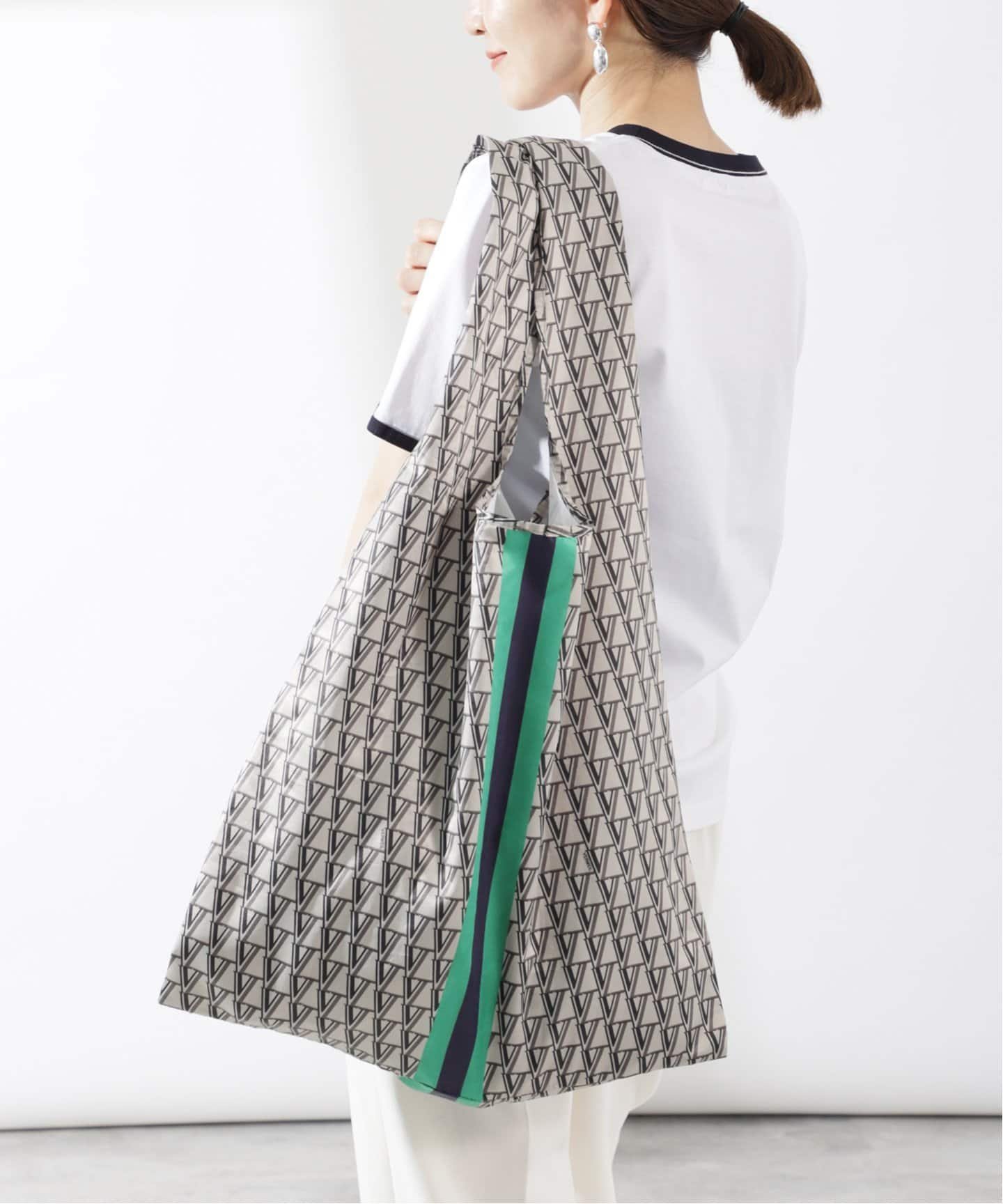 VERMEIL par iena 《追加》VERMEIL モノグラムエコバッグLarge