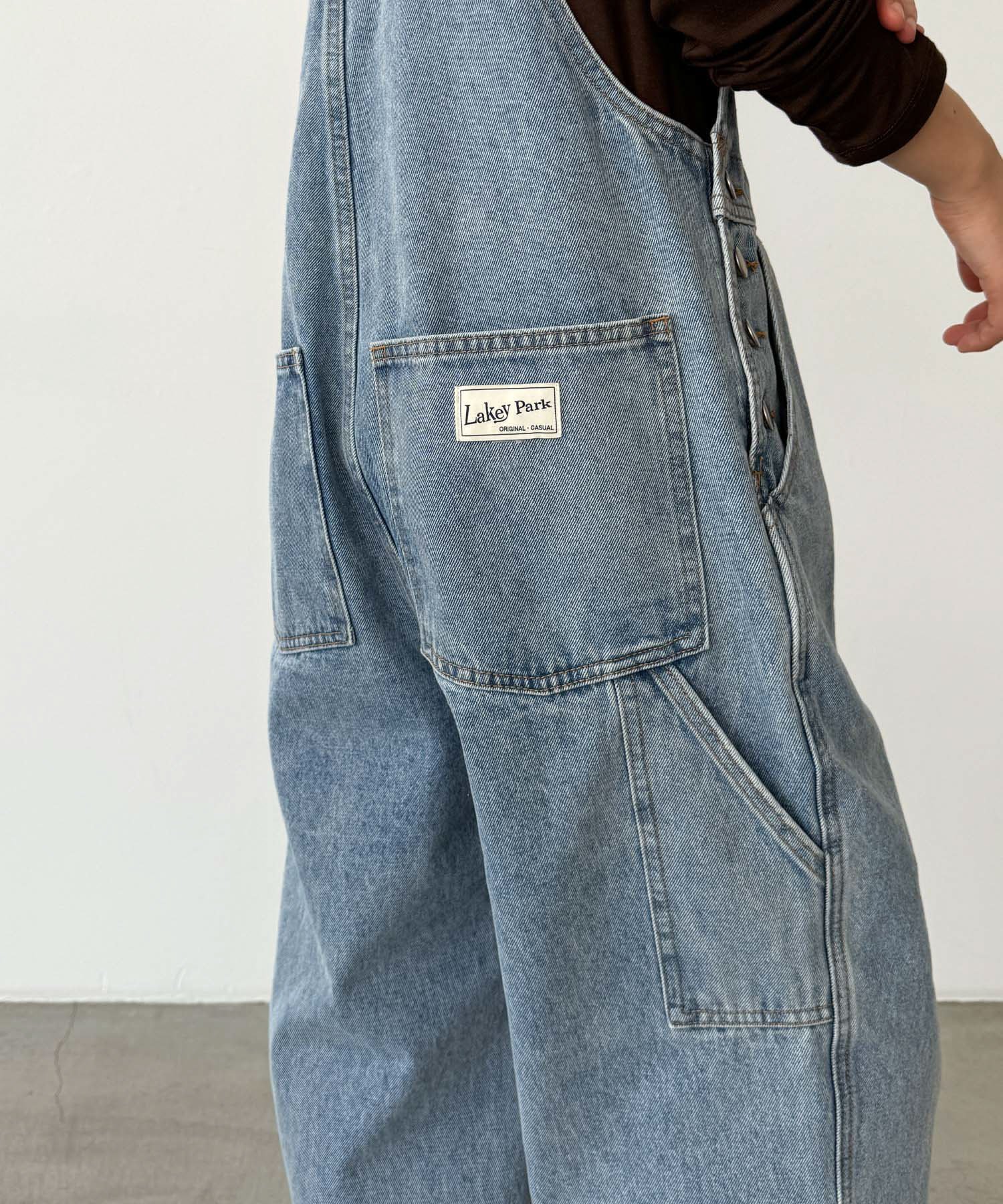 Lakey Park CANAL JEAN デニムサロペット Lakey Park CANAL JEAN デニムサロペット