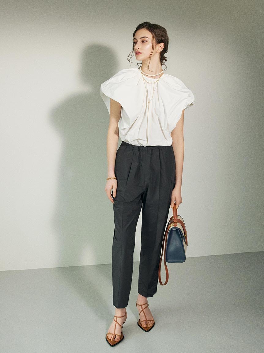【オンラインショップ】 SALE／40%OFF】Mila Owen 袖バルーンセンタープレスジャンプ サロペット・オーバーオール・オールインワン