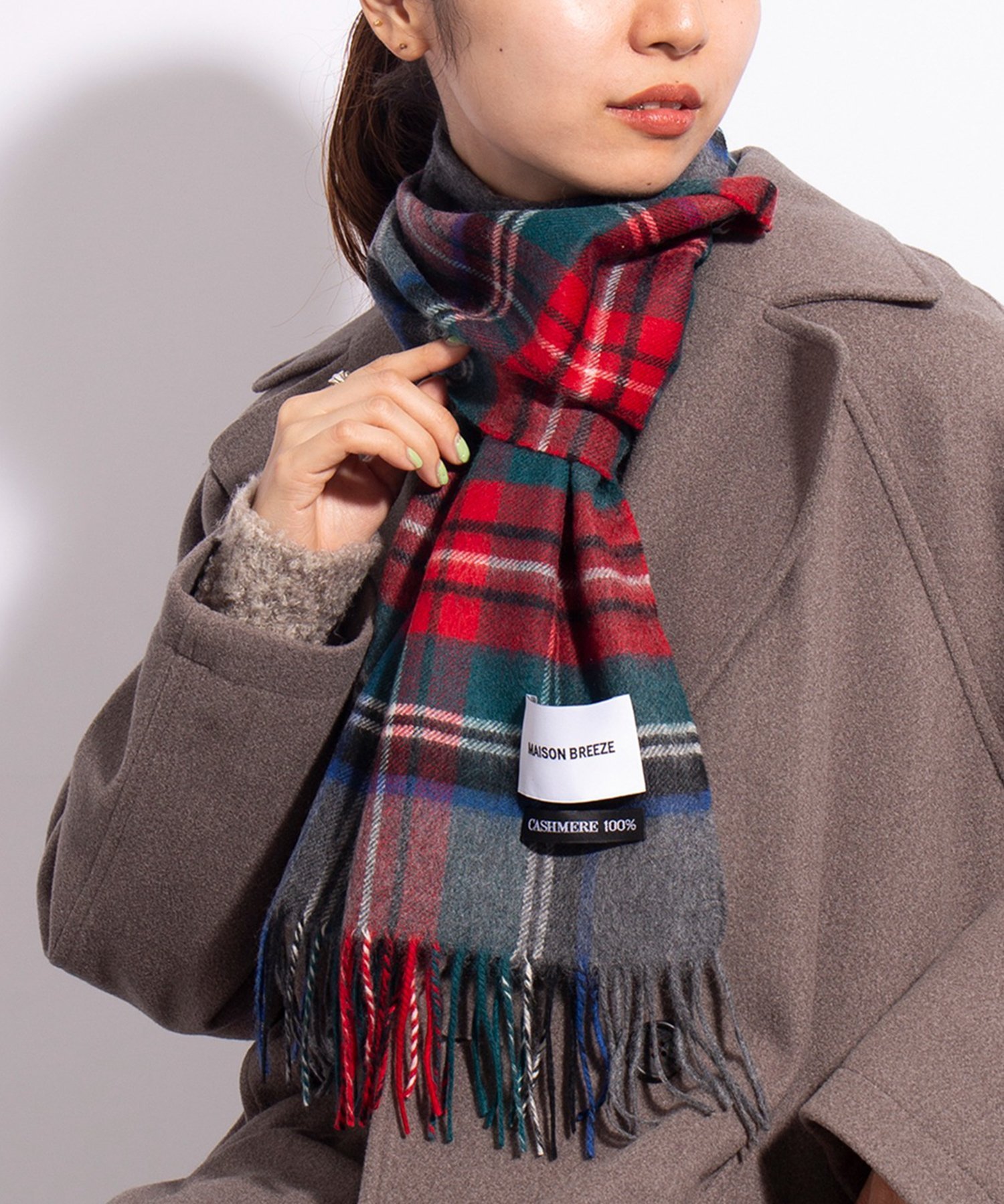 楽天市場】◇マラソンクーポンあり◇マフラー チェック ブランド