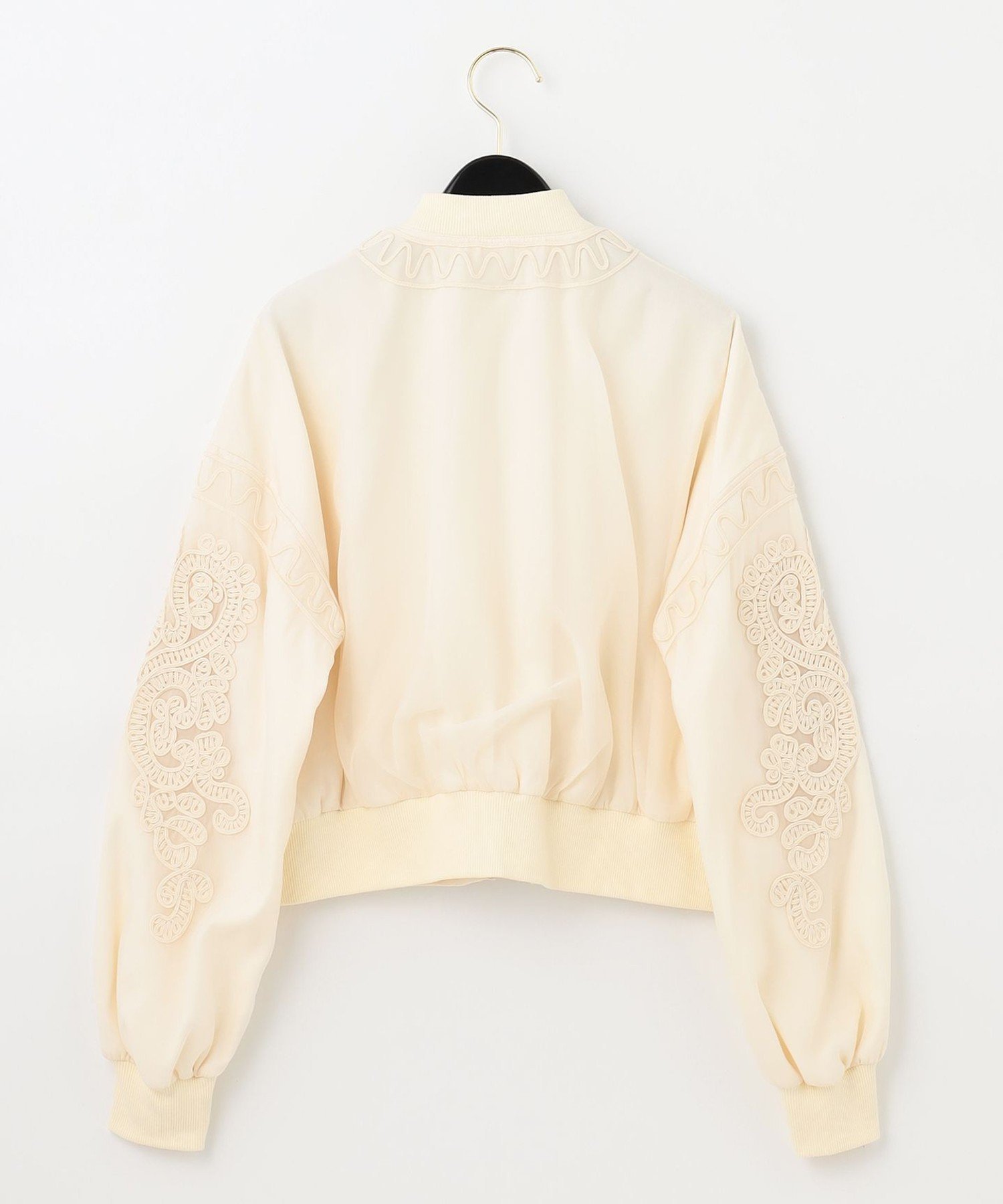 SALE／60%OFF】GRACE CONTINENTAL 刺繍オーガンブルゾン グレース