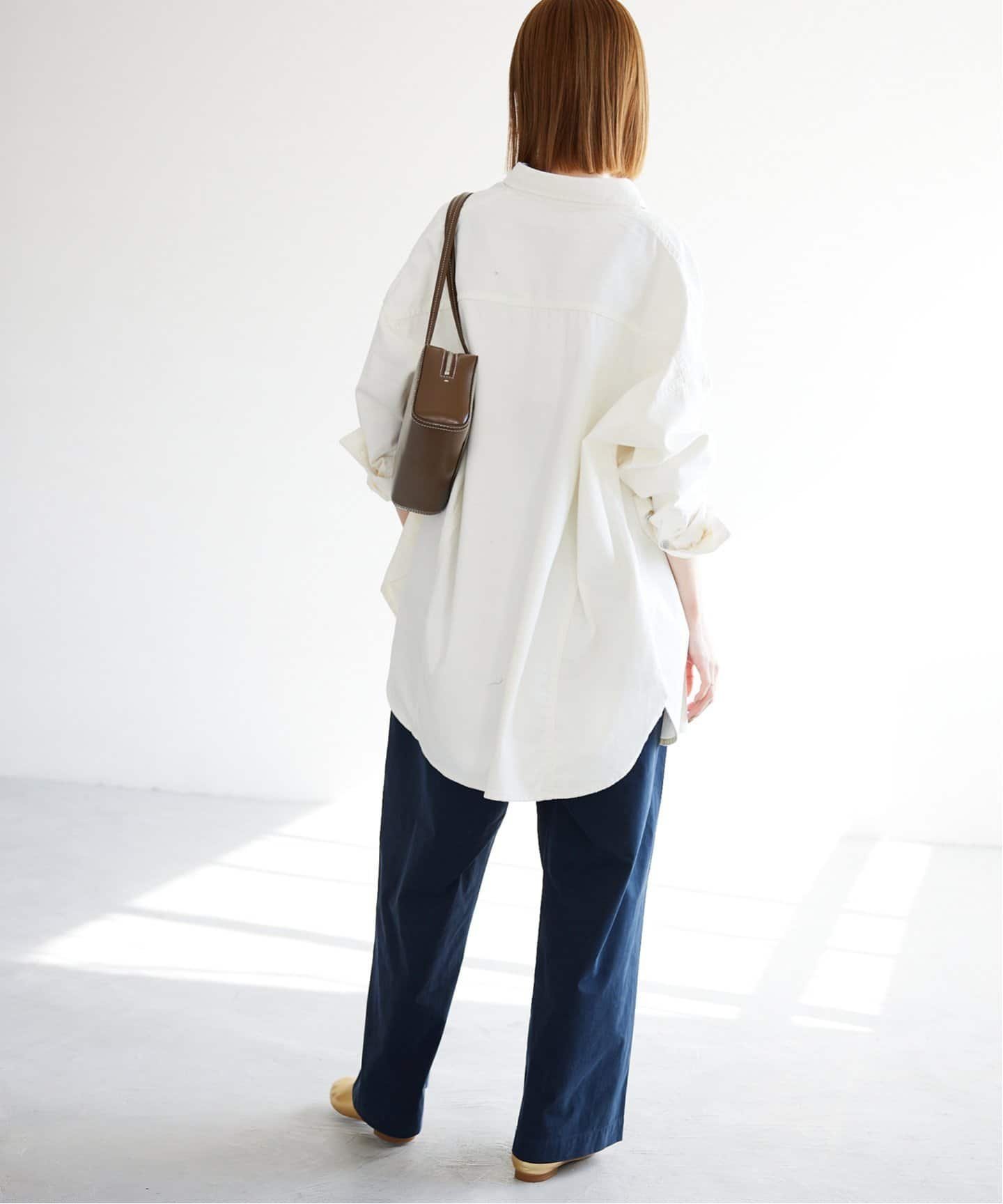 SLOBE IENA　ヘルシーデニム　別注ビックシャツ　ピンク SLOBE IENA 【Healthy DENIM/ヘルシーデニム】SLOBE別注 ビッグ