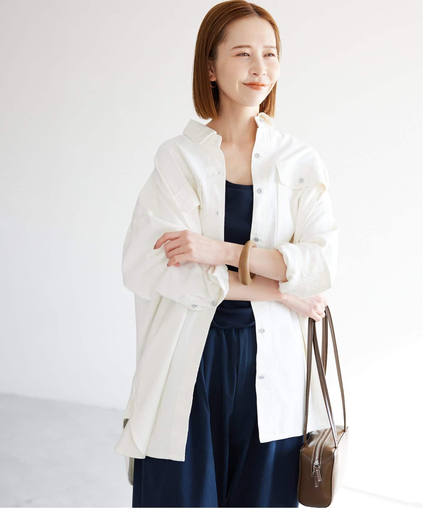 SLOBE IENA 【Healthy DENIM/ヘルシーデニム】SLOBE別注 ビッグシャツ 