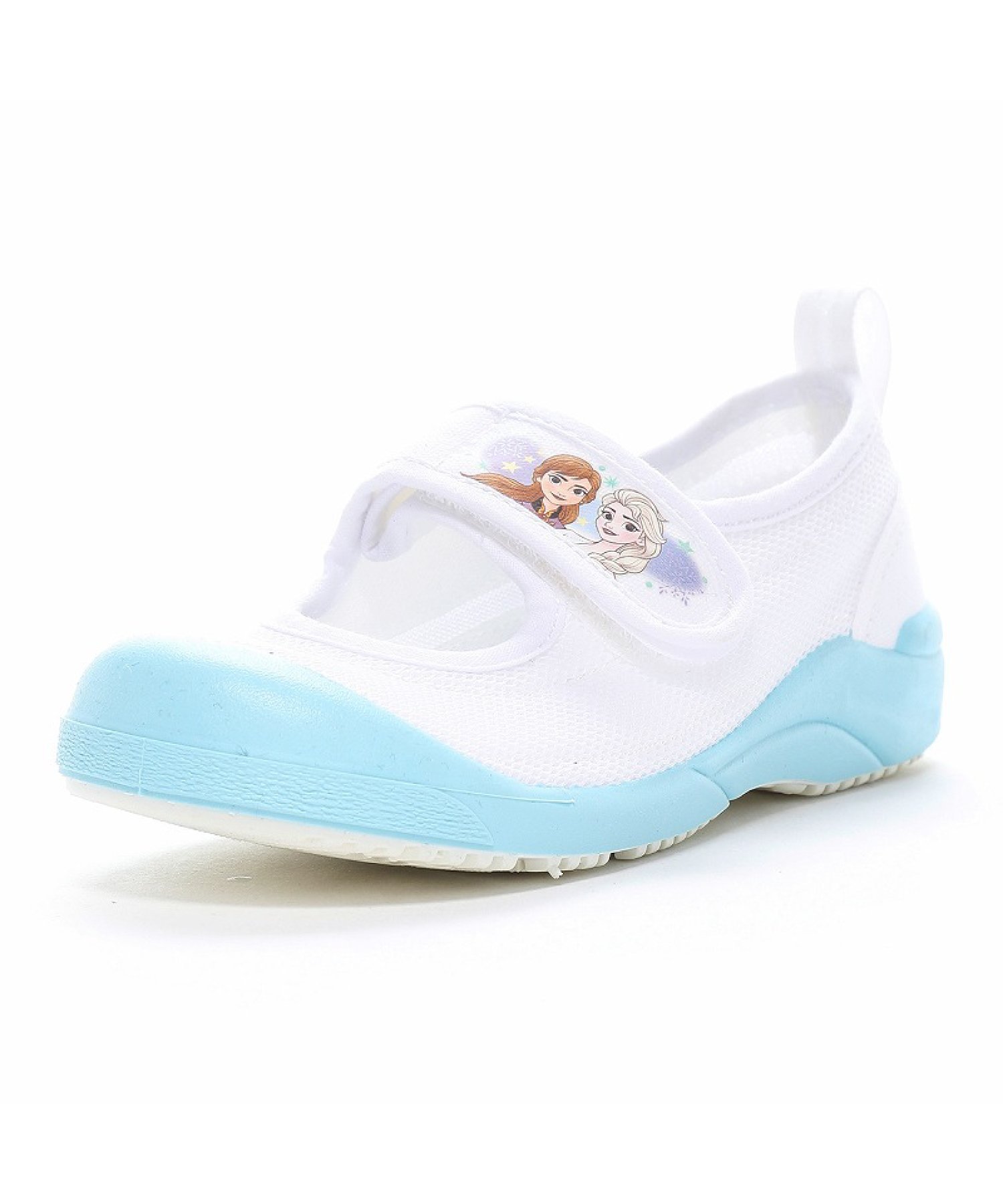 MoonStar 【MoonStar】 DN LSバレーAN ディズニー アナと雪の女王 上履き ムーンスター シューズ・靴 スリッポン ブルー画像