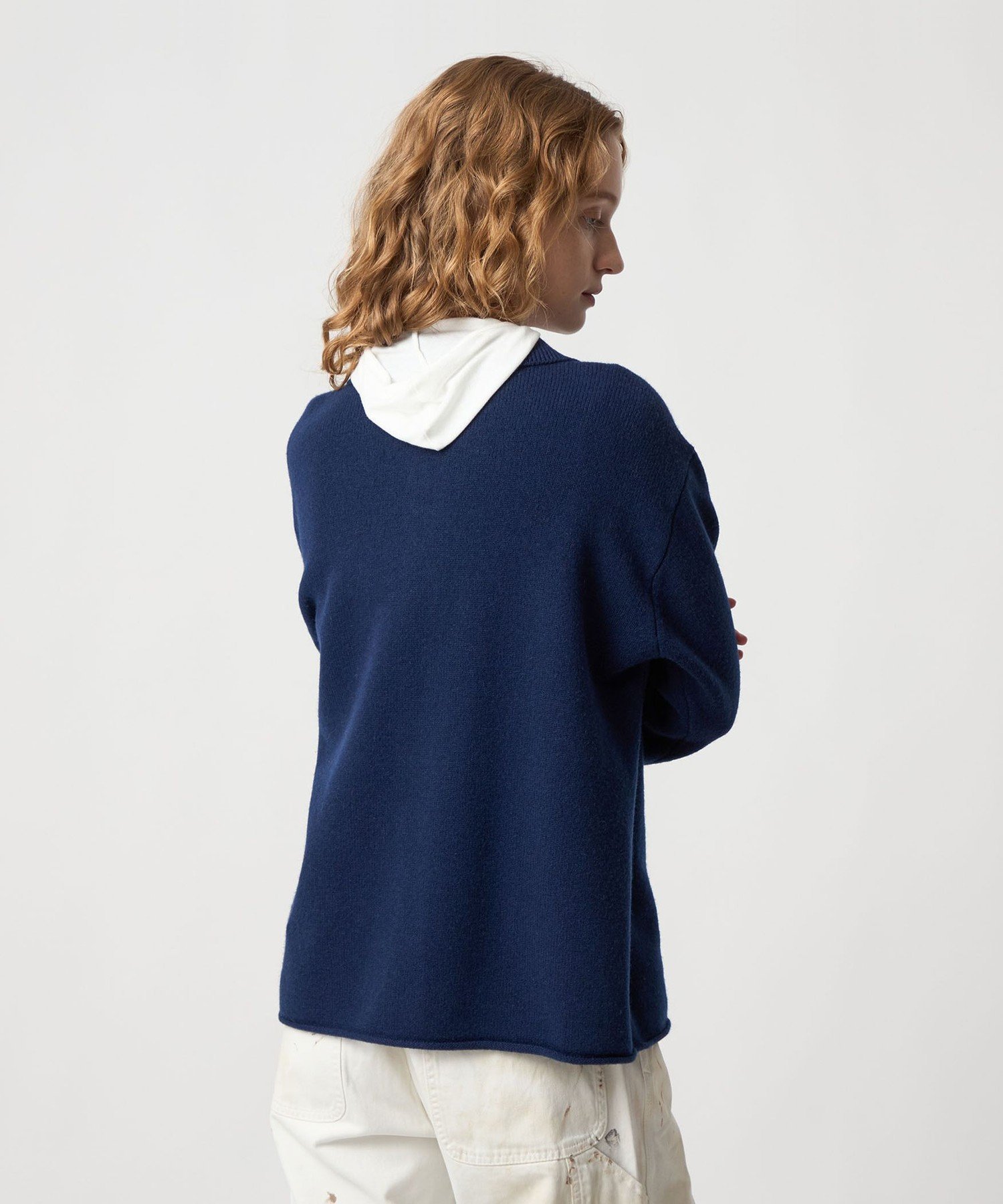 6(ROKU)＞コットン ボーダー ロングスリーブTシャツ 24AW 6(ROKU)＞コットン ボーダー ロングスリーブTシャツ 24AW（Tシャツ