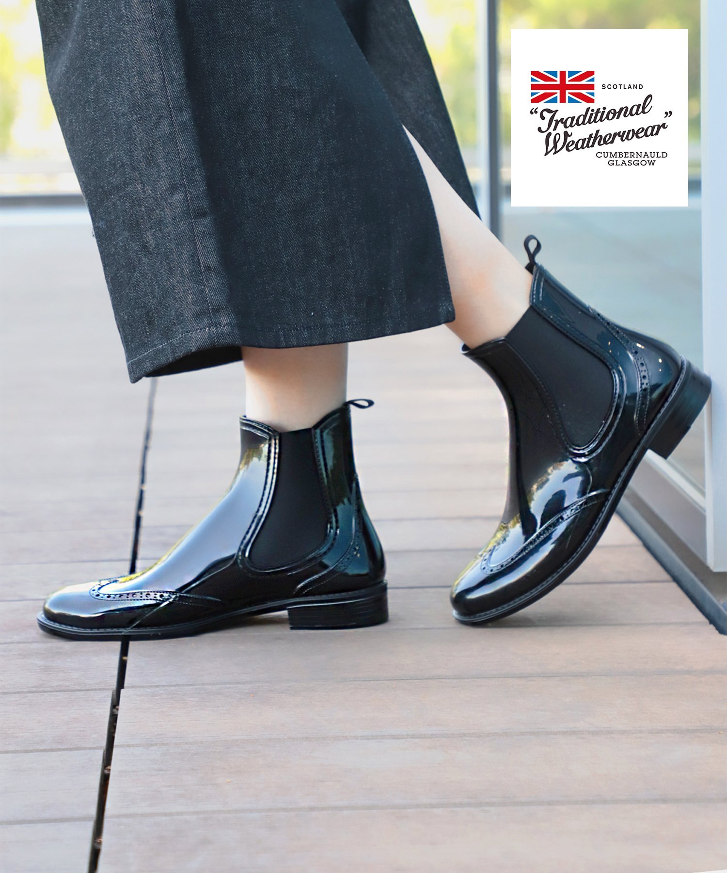 楽天市場】Traditional Weatherwear SIDE GORE RAIN BOOTS