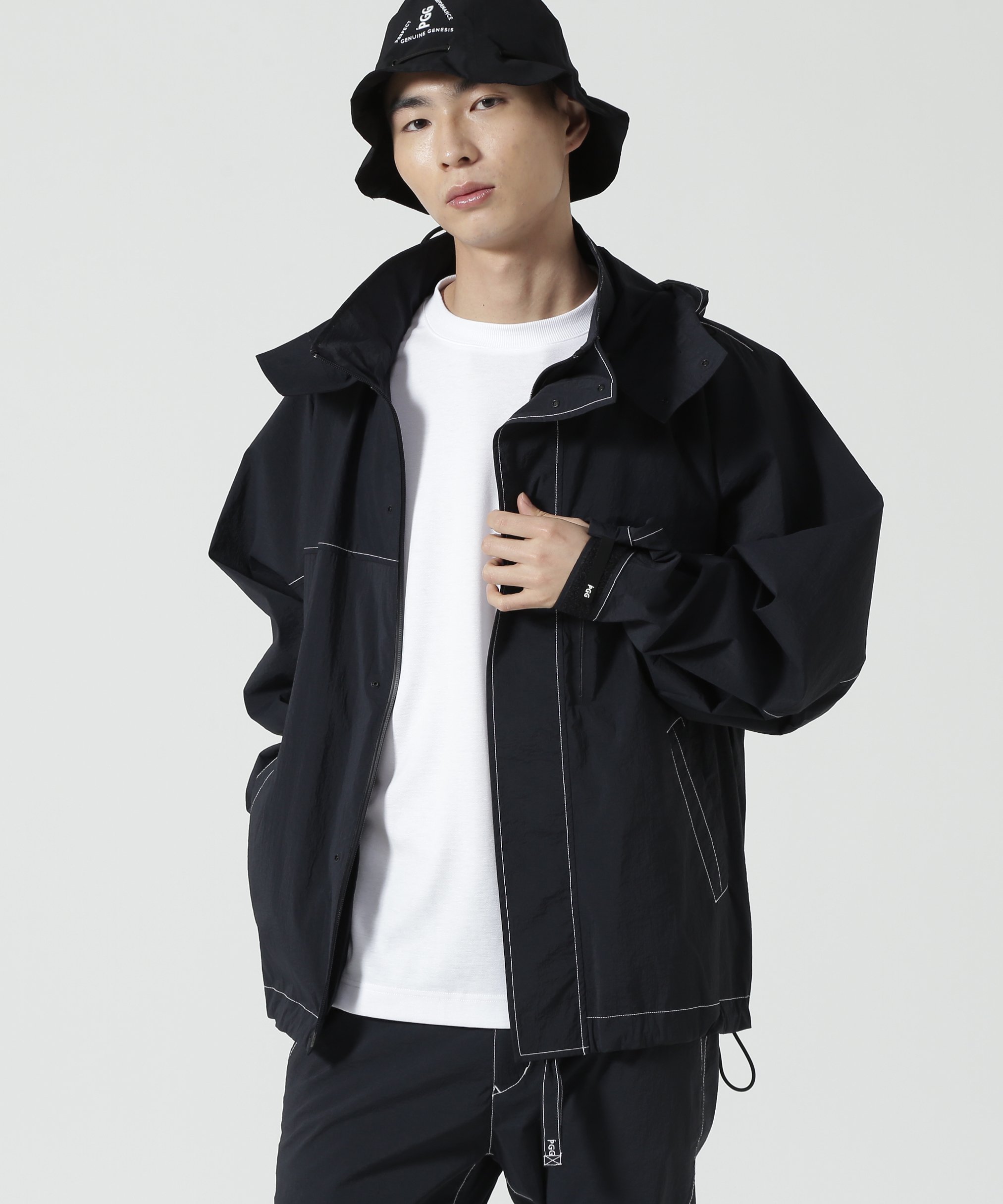 楽天市場】PEARLY GATES ダイヤドビー柄 エアシャット フルジップ