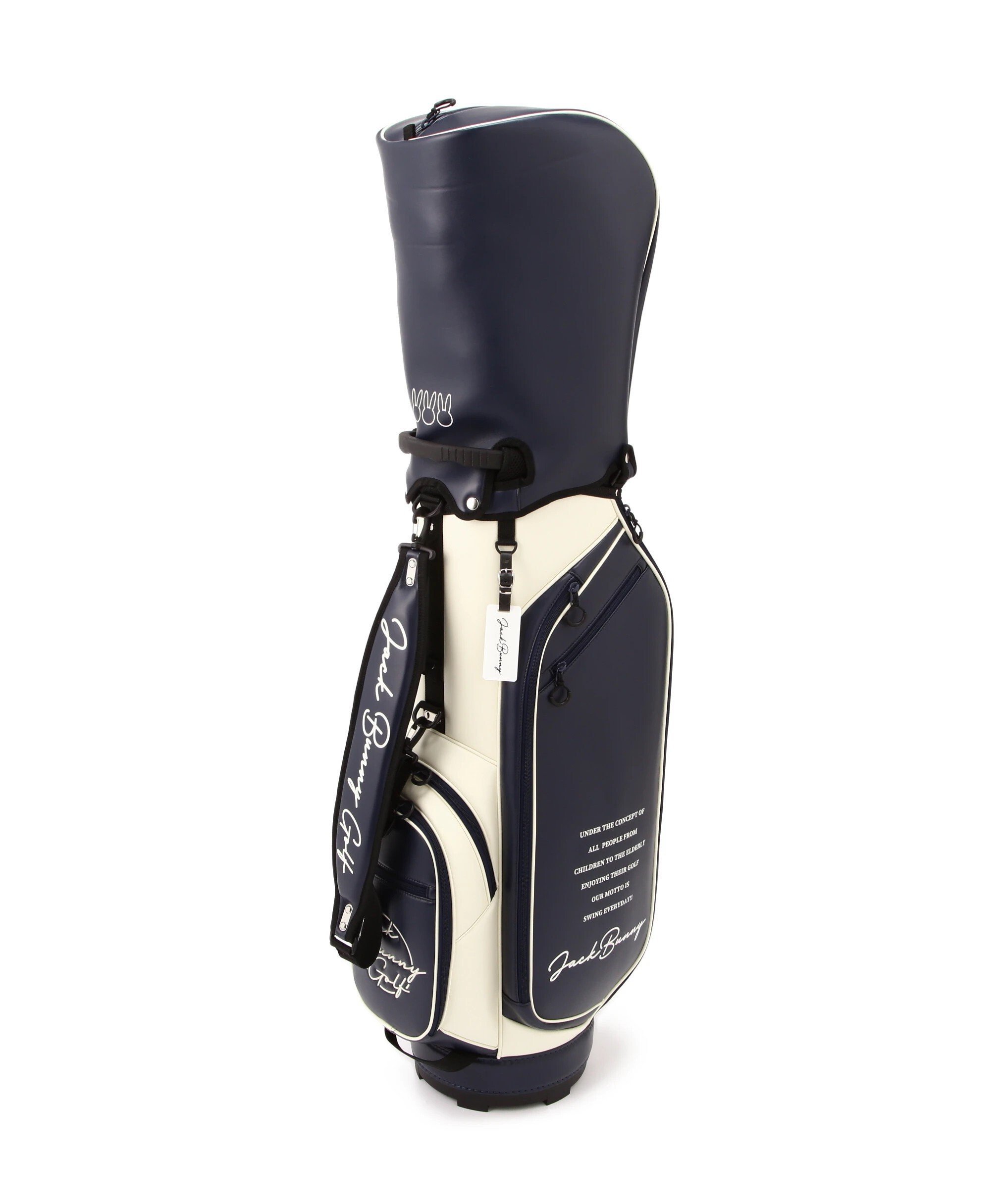 楽天市場】Jack Bunny!! キャディバッグ (46インチ対応) (UNISEX