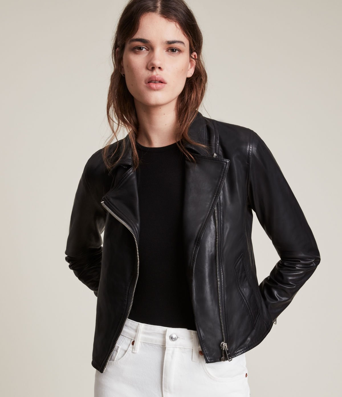 ALLSAINTS ライダースジャケット ALLSAINTS（オールセインツ）の「KUSHIRO LTHR BIKER