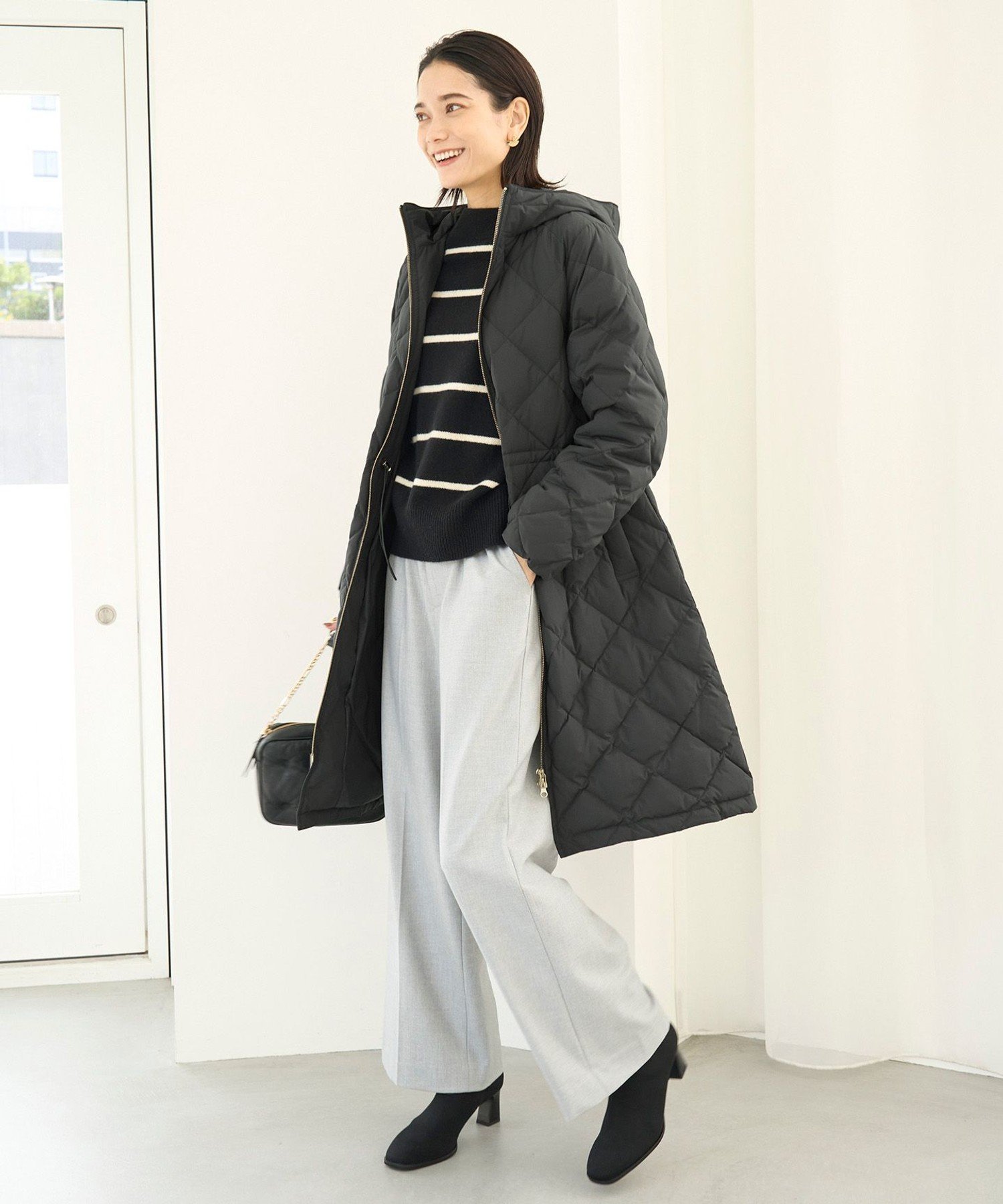 【VERY ベストダウン大賞 コスパ賞】TAION×UNFILO Aラインコート VERY ベストダウン大賞 コスパ賞】TAION×UNFILO Aラインコート（ダウン