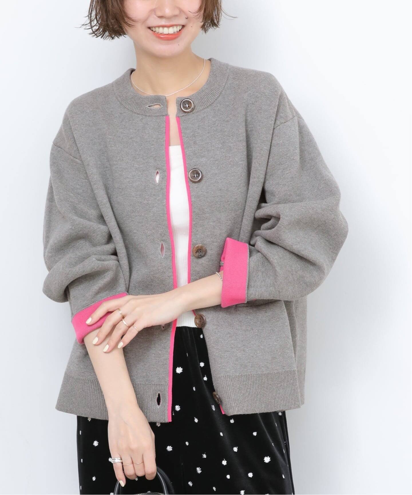 SALE／70%OFF】styling/ ラッフルニットベアトップ スタイリング